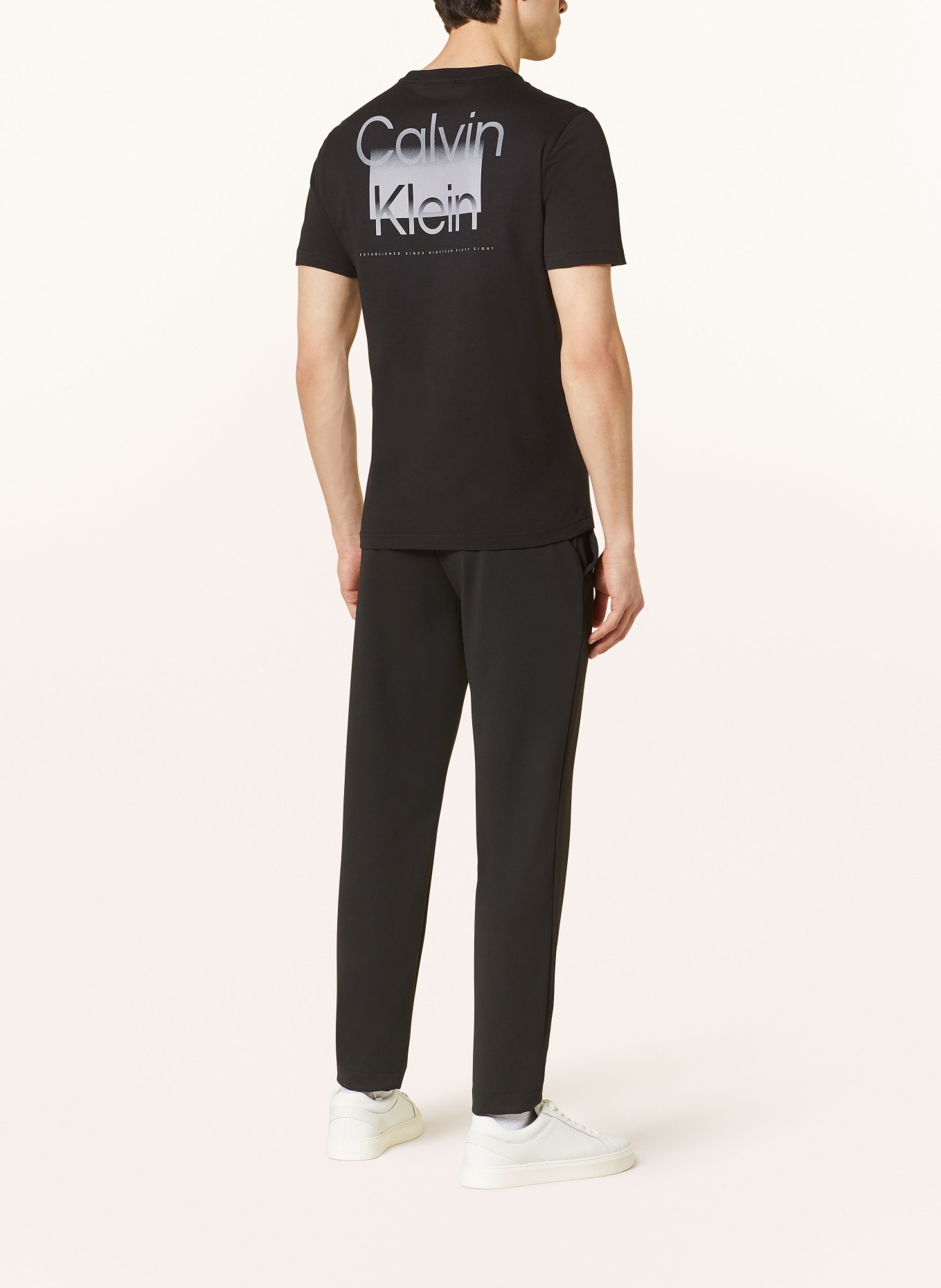 Calvin Klein T-shirt, Kolor: CZARNY/ SZARY (Obrazek 2)