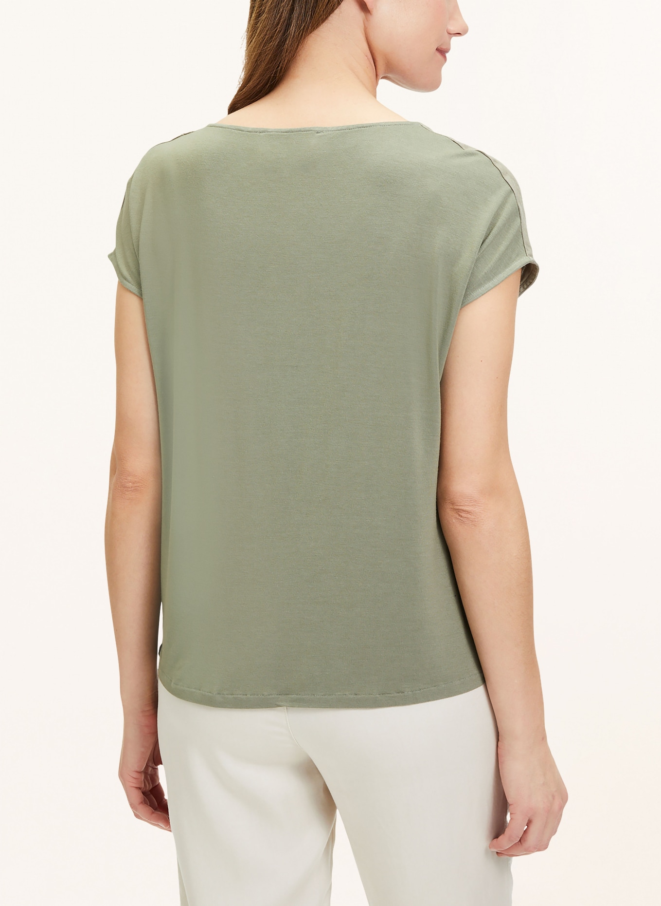 CARTOON Linen top, Color: GREEN (Image 3)