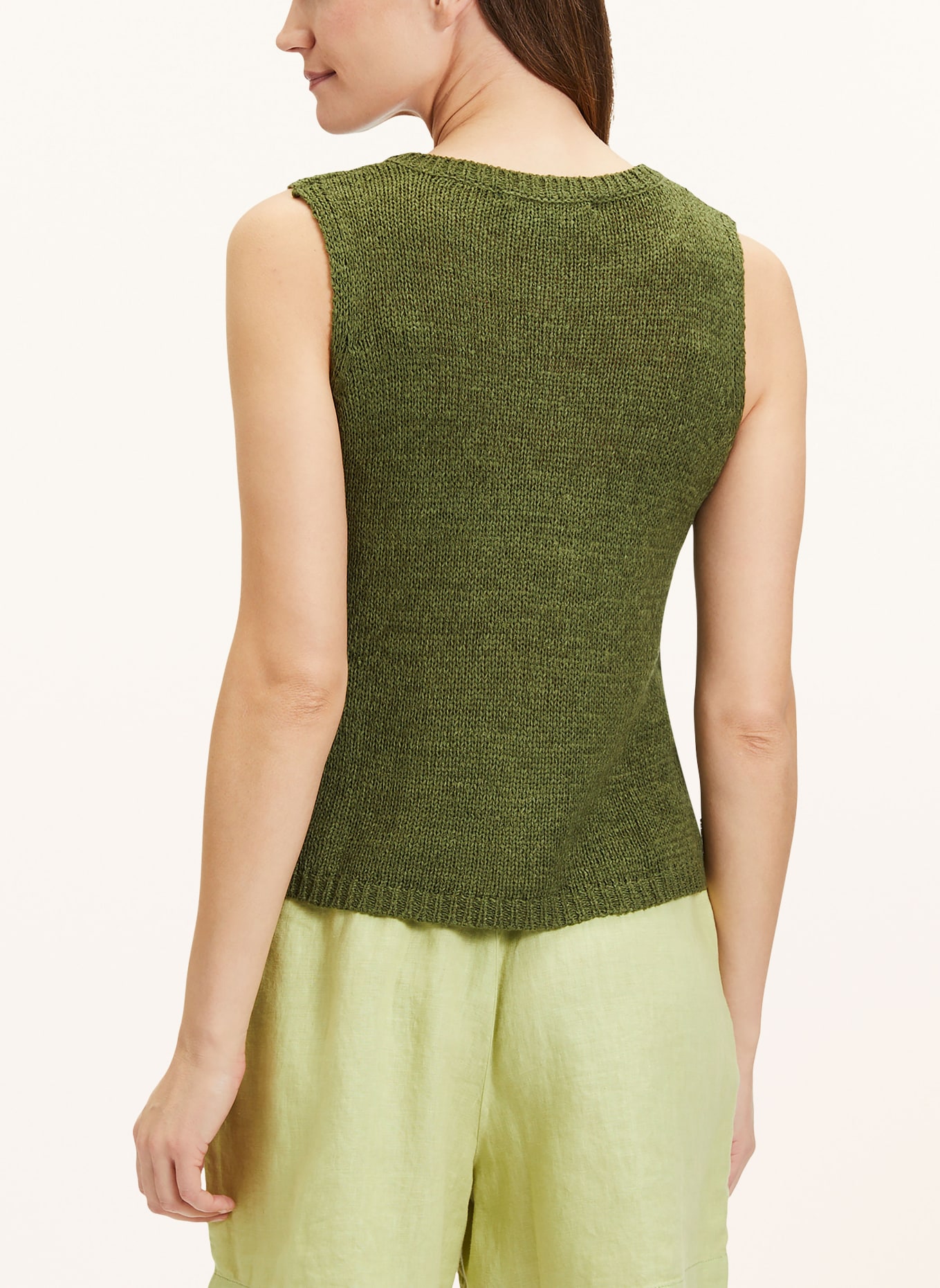 CARTOON Knit top, Color: DARK GREEN (Image 3)