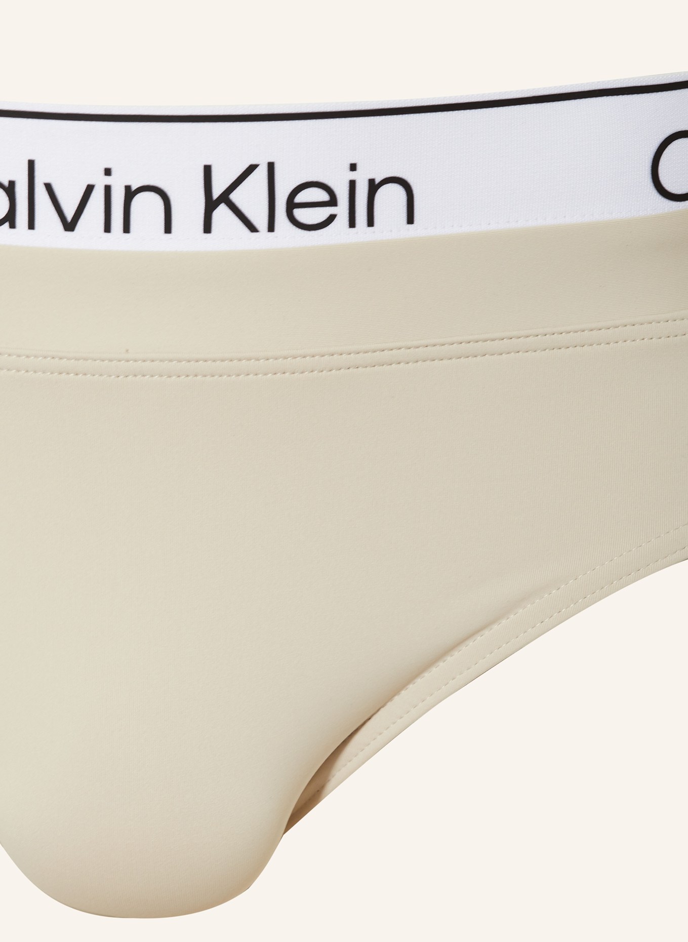 Calvin Klein Badeslip CK META LECACY, Farbe: CREME (Bild 3)