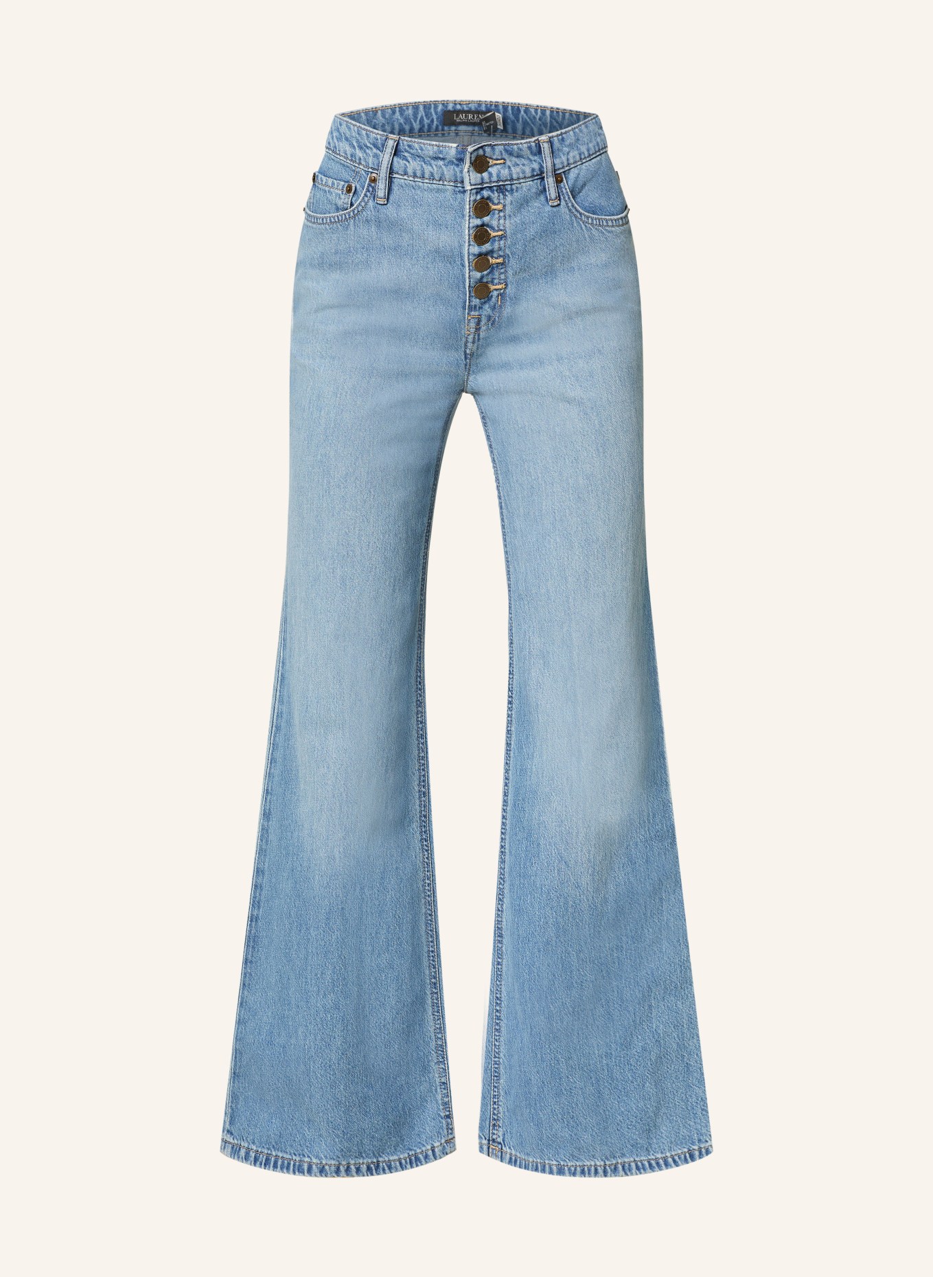 LAUREN RALPH LAUREN Flared Jeans, Farbe: 001 MIRABEAU WASH (Bild 1)