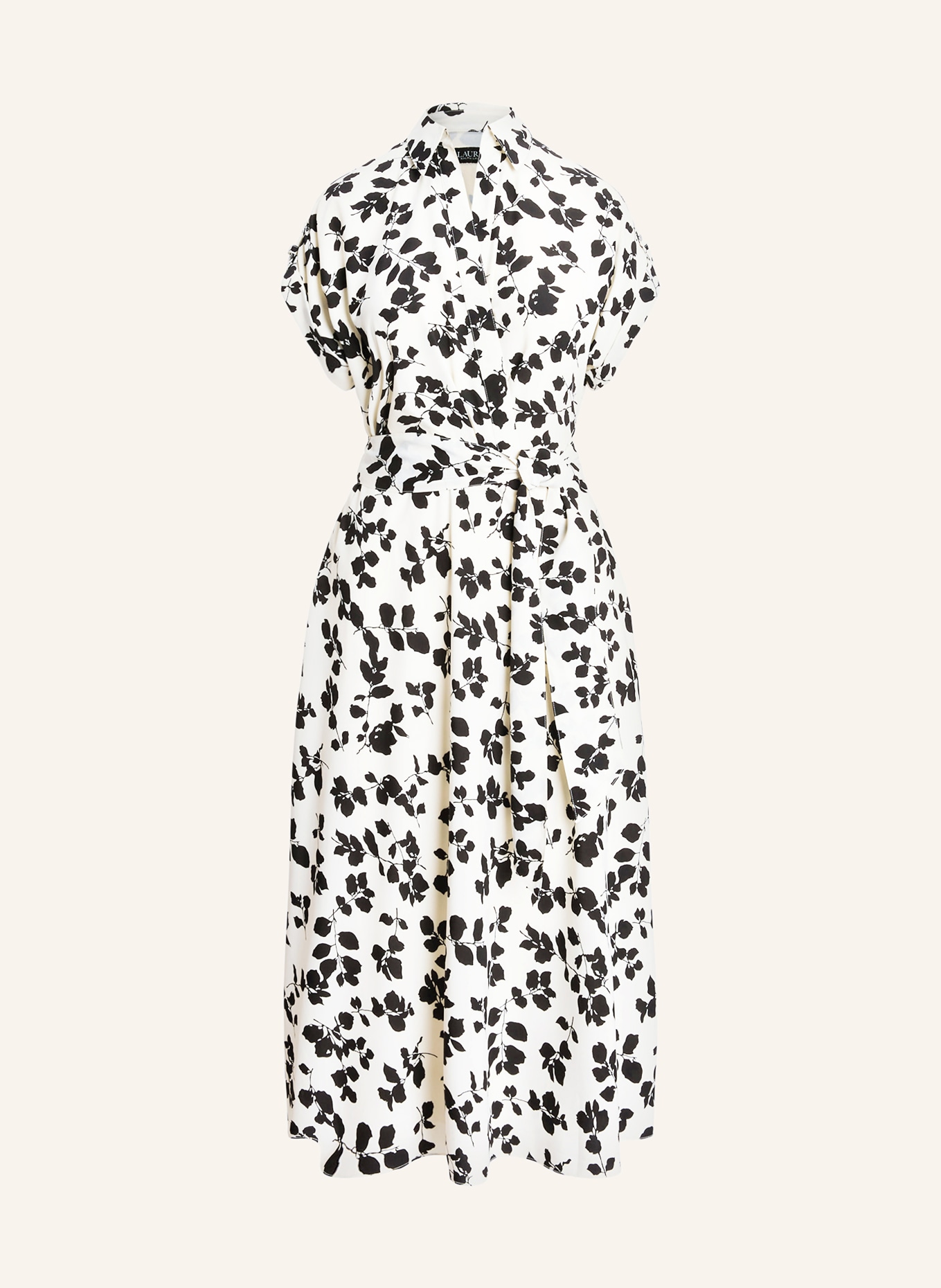 LAUREN RALPH LAUREN Dress in ecru black