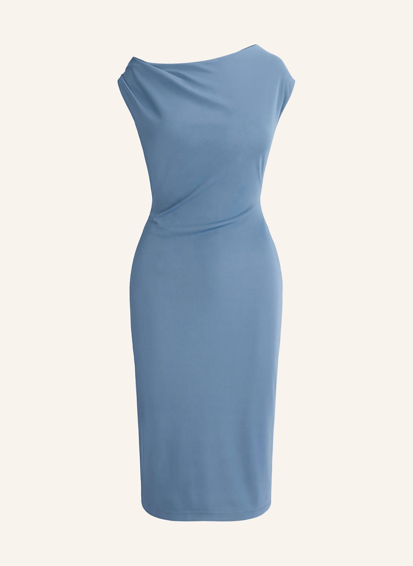 LAUREN RALPH LAUREN Dress with cut-out, Color: BLUE GRAY (Image 1)