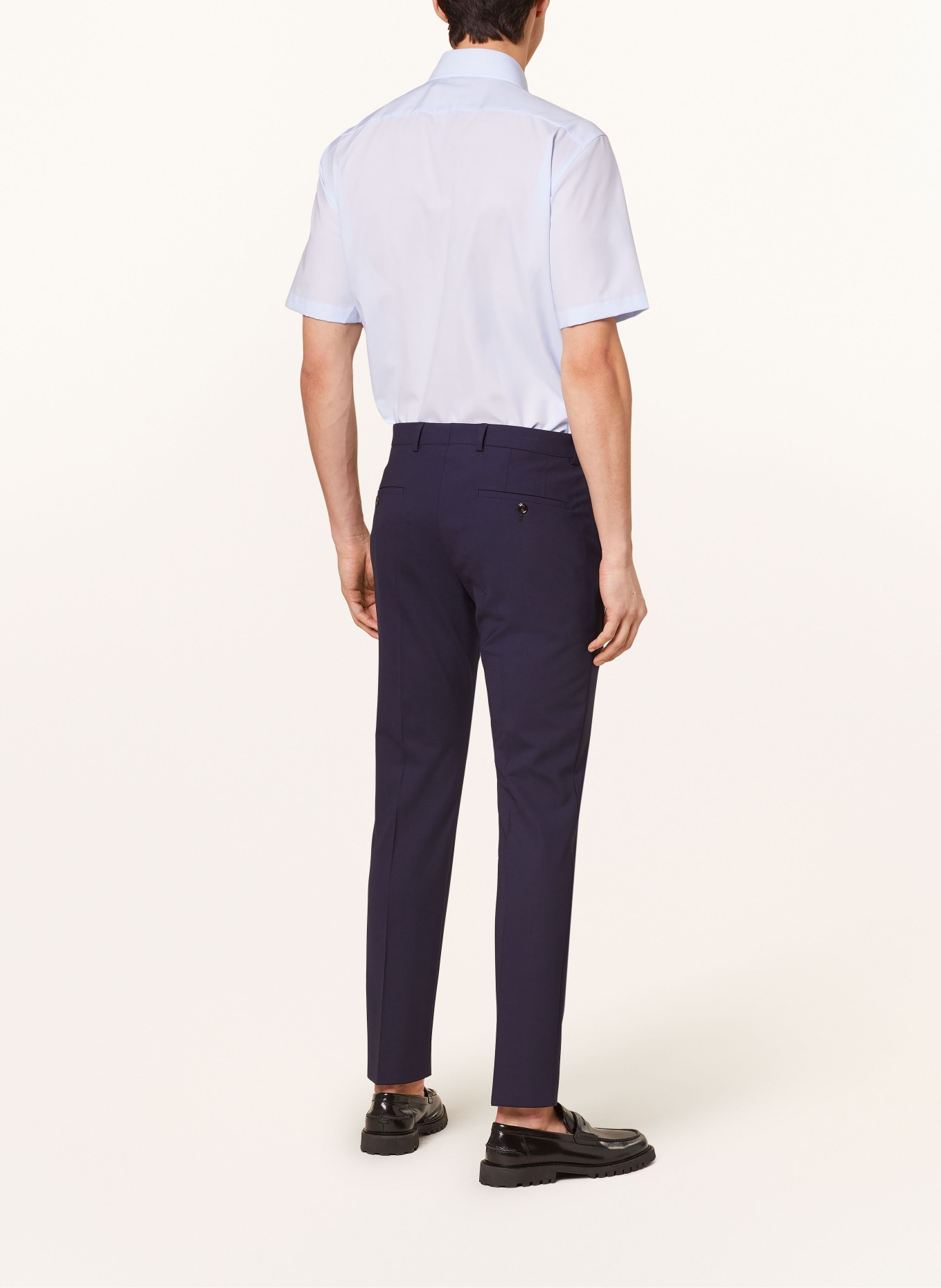 OLYMP Kurzarm-Hemd Luxor modern fit: HELLBLAU