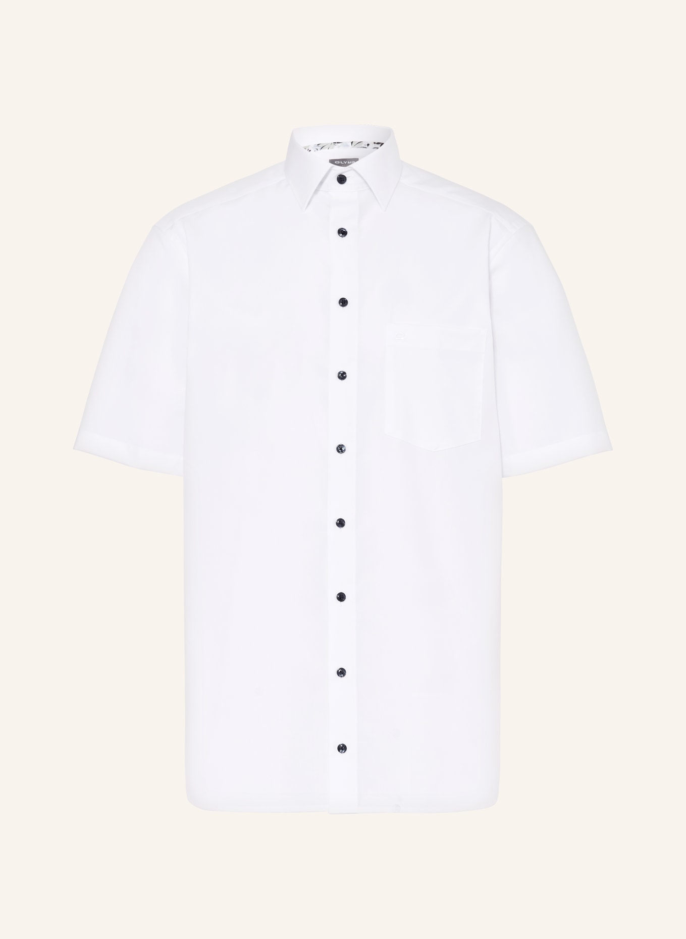 OLYMP Košile s krátkým rukávem Luxor Comfort Fit, Barva: BÍLÁ (Obrázek 1)