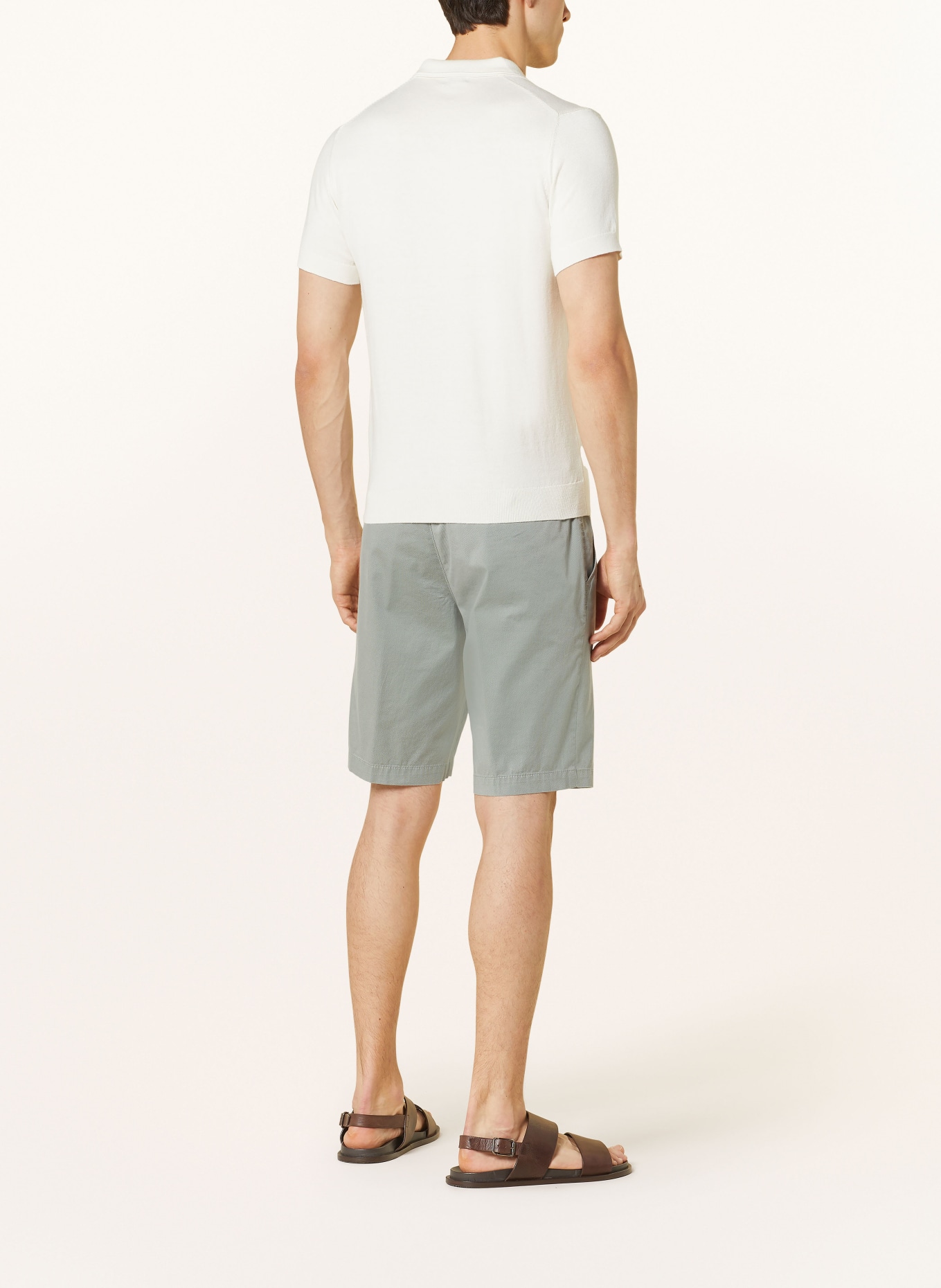 BRAX Shorts BOZEN Regular Fit, Farbe: HELLGRÜN (Bild 3)