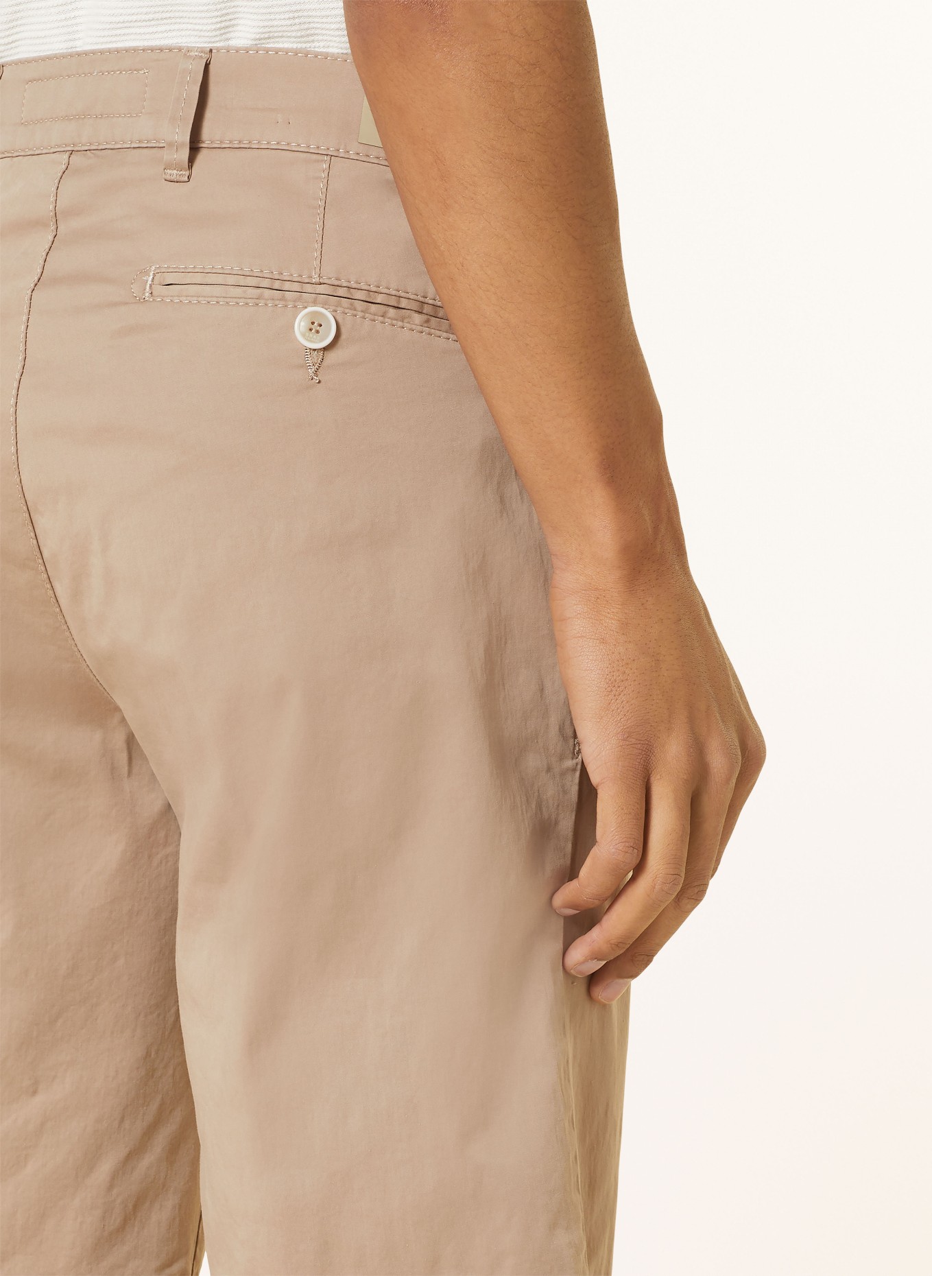 BRAX Shorts BOZEN Regular Fit, Farbe: HELLBRAUN (Bild 6)