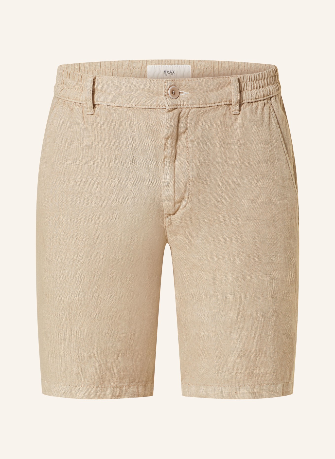 BRAX Linen shorts BALU modern fit, Color: BEIGE (Image 1)