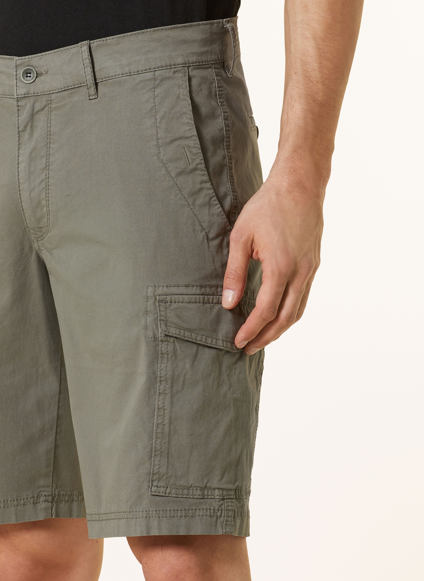 BRAX Cargoshorts BRAZIL Regular Fit, Farbe: KHAKI (Bild 5)