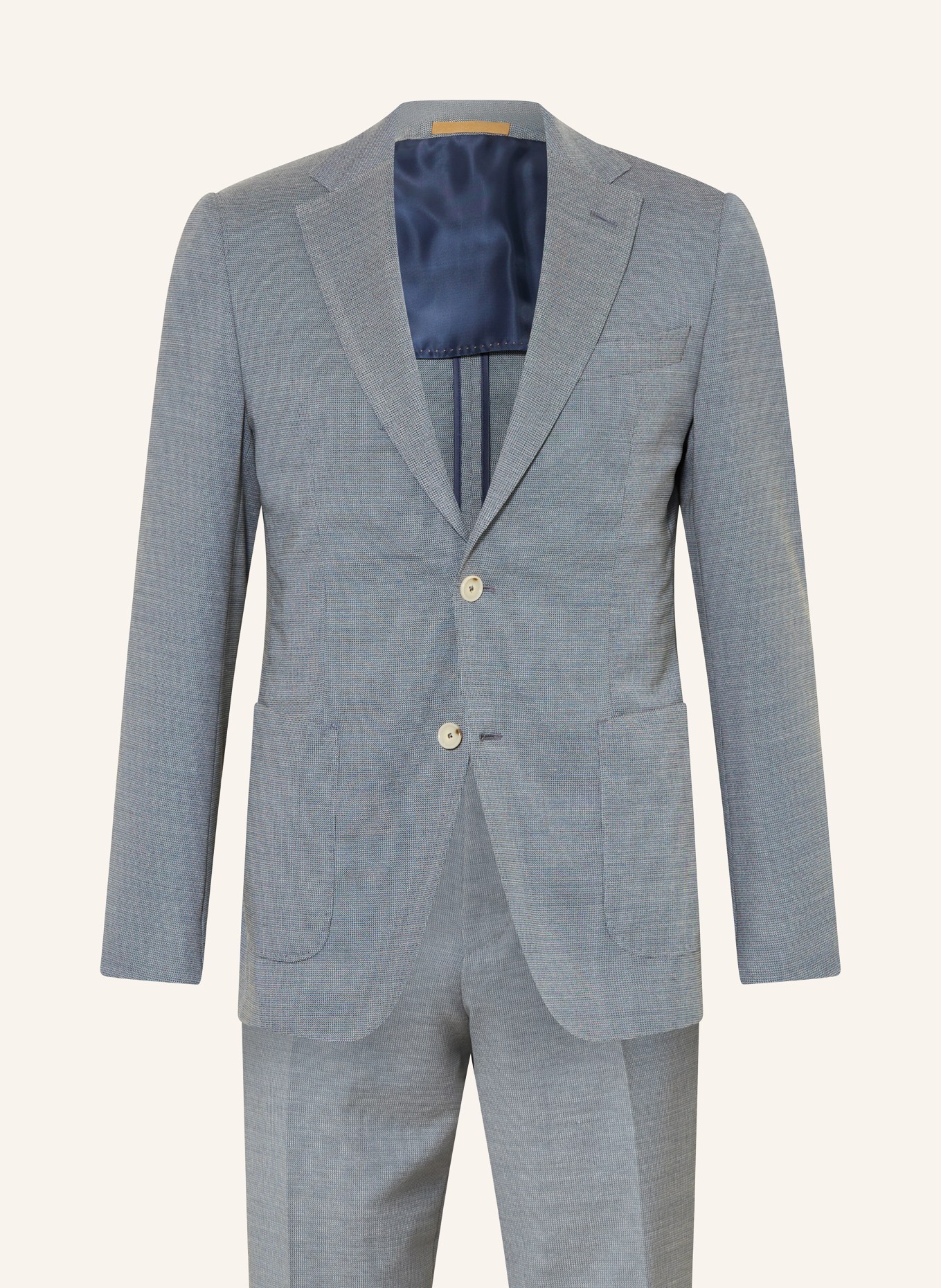 BOSS Anzug HESTON Extra Slim Fit, Farbe: BLAUGRAU (Bild 1)