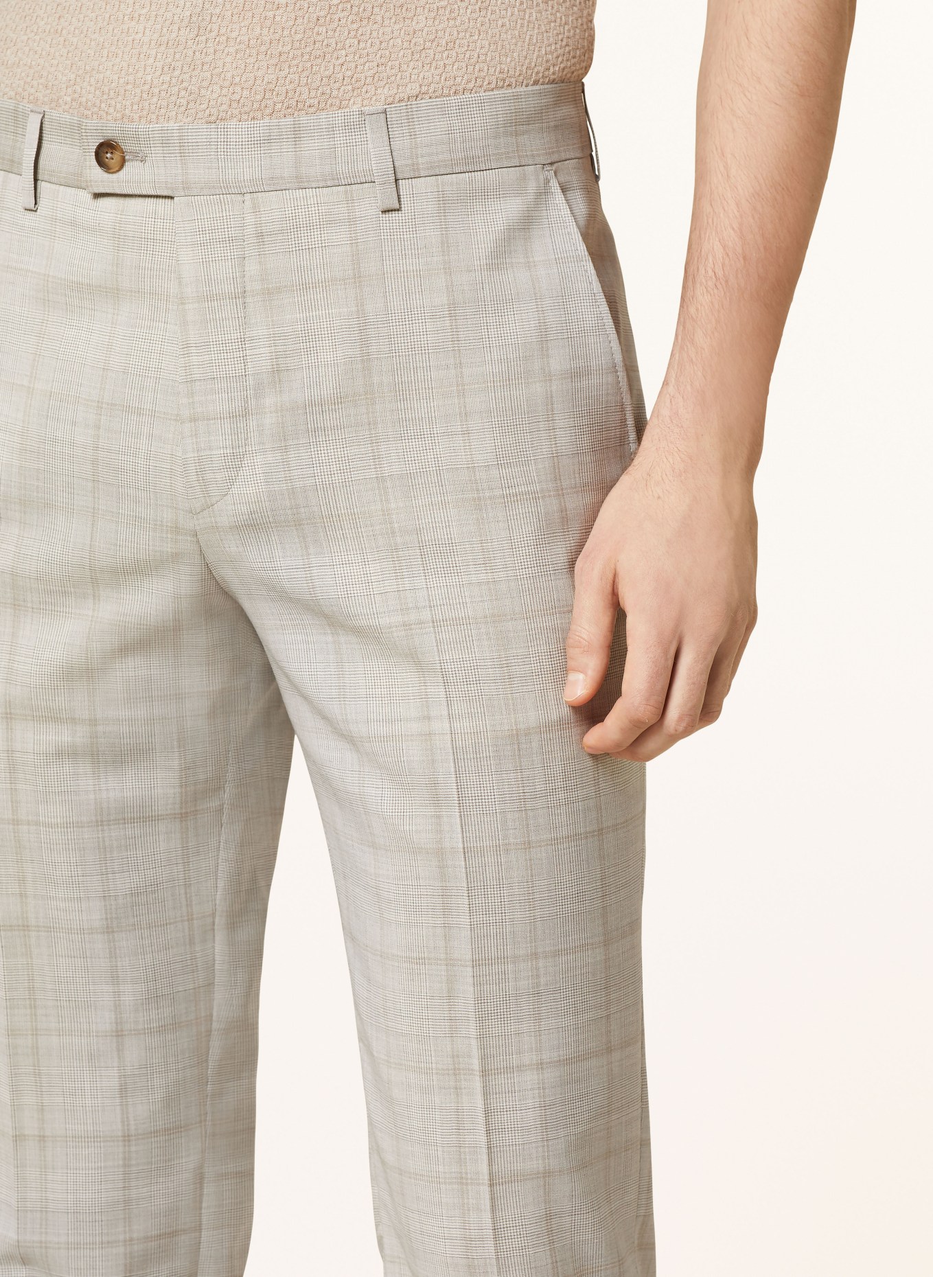 SAND COPENHAGEN Oblekové kalhoty CRAIG Classic Fit, Barva: 220 hellbeige (Obrázek 6)