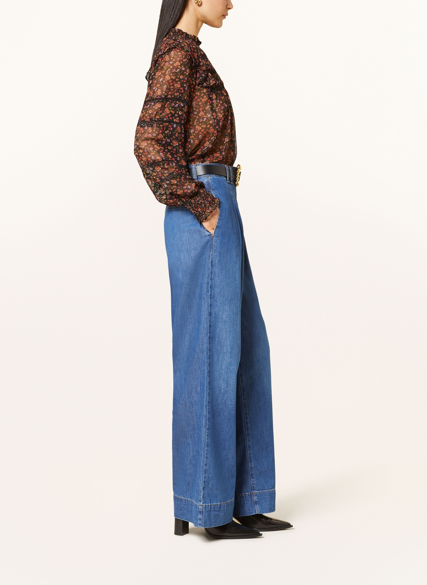 rich&royal Straight Jeans, Farbe: 700 DENIM BLUE (Bild 4)