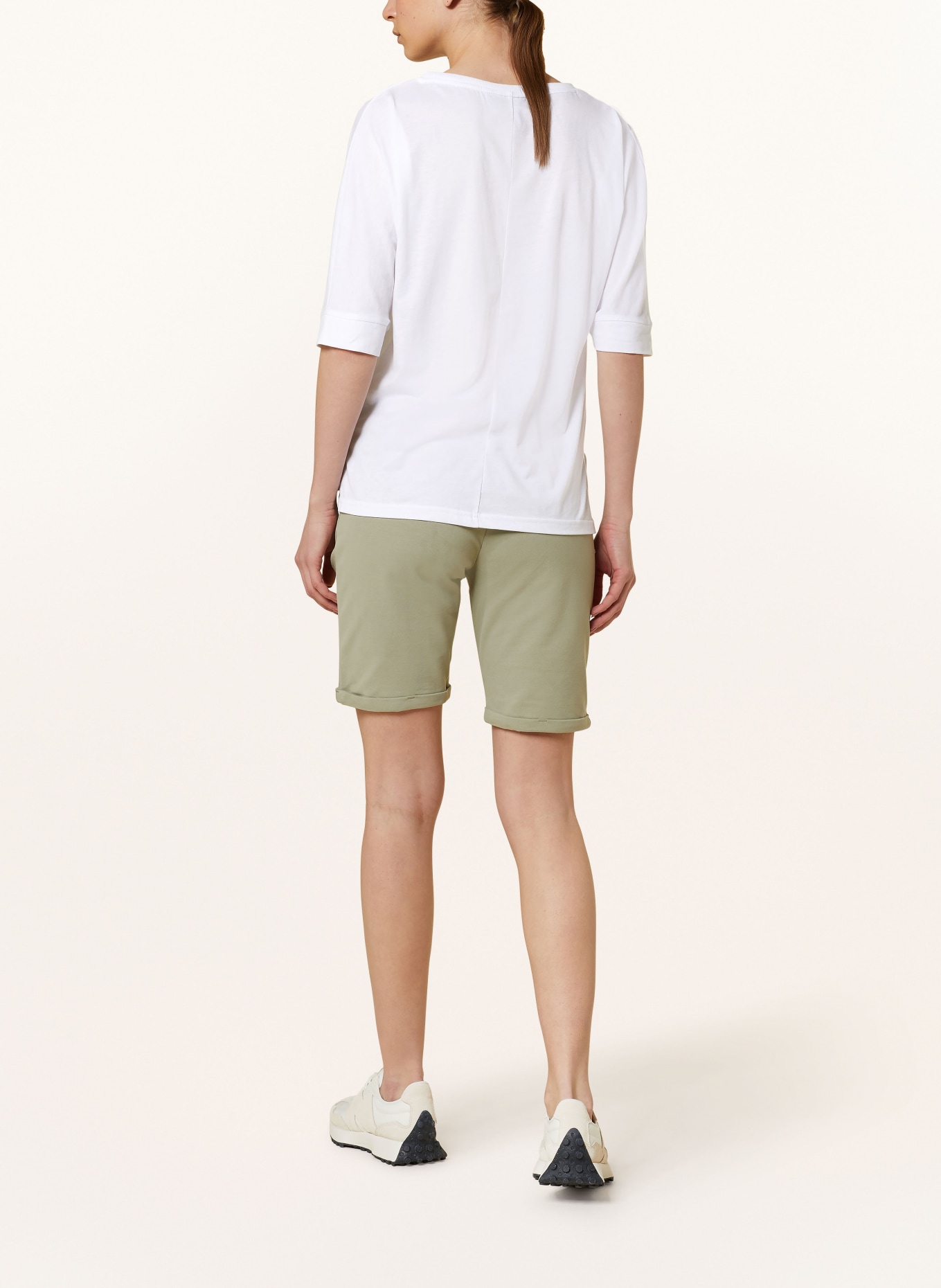 ELBSAND T-shirt IMOGEN, Color: WHITE (Image 3)