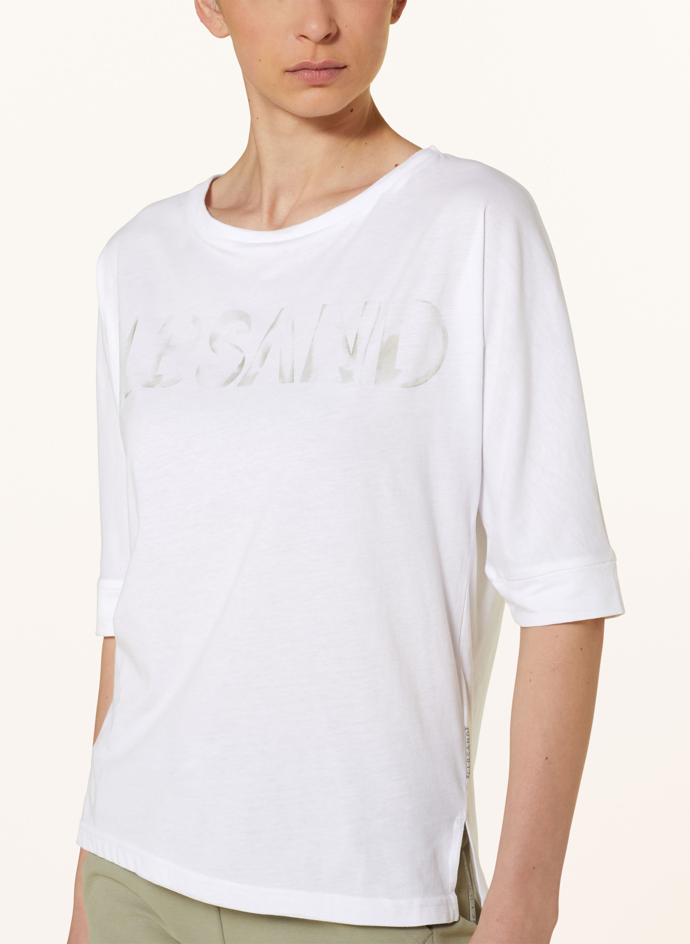 ELBSAND T-shirt IMOGEN, Color: WHITE (Image 4)
