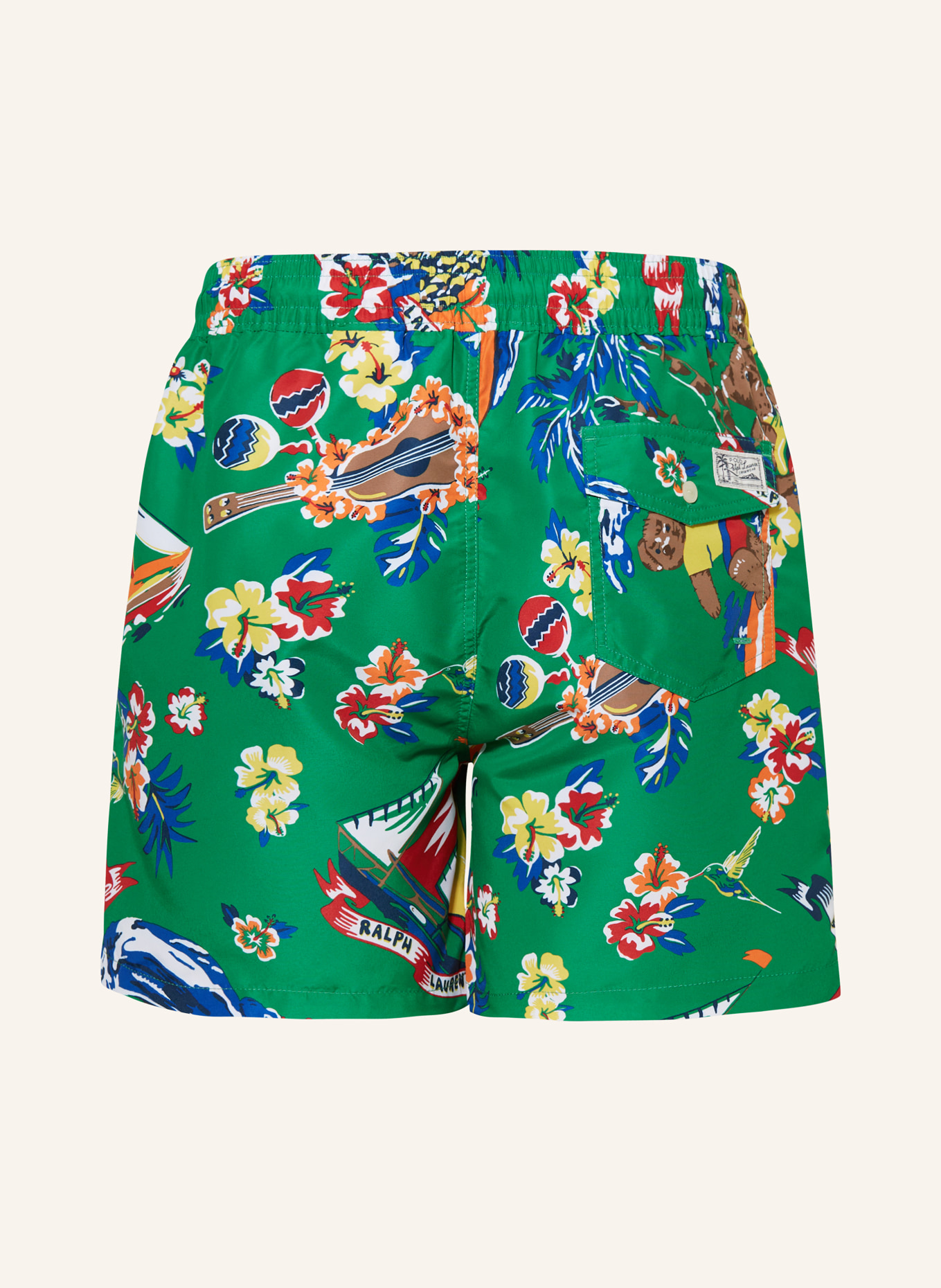 POLO RALPH LAUREN Swim shorts, Color: GREEN/ BLUE/ YELLOW (Image 2)