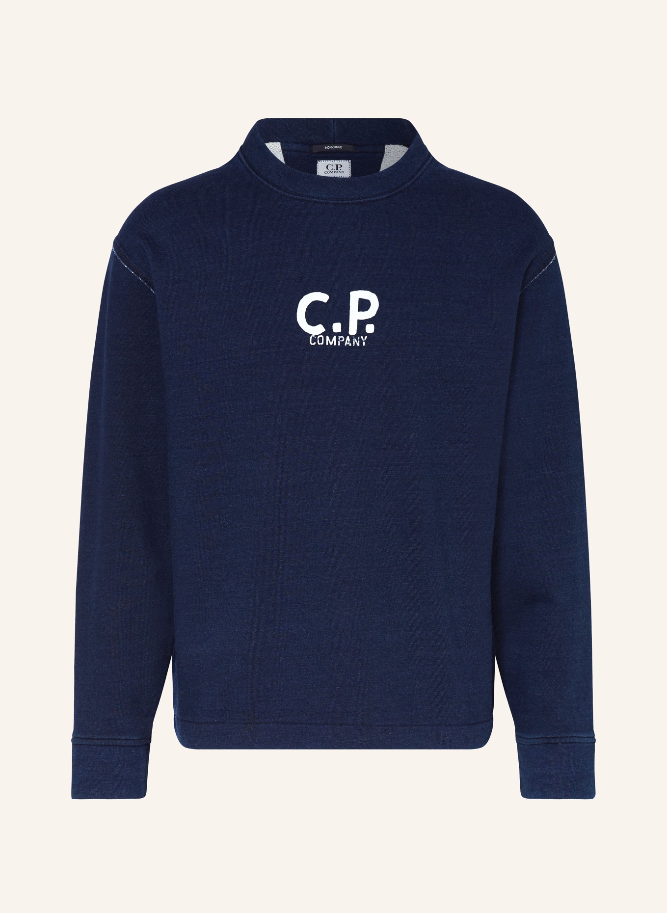 C.P. COMPANY Sweatshirt, Color: BLUE/ LIGHT BLUE/ WHITE (Image 1)