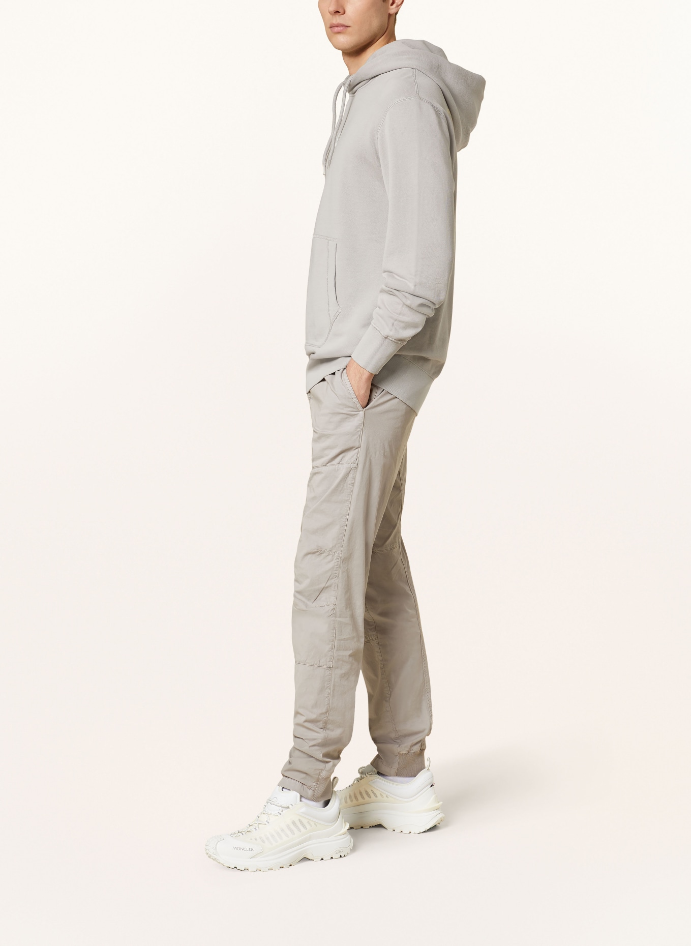 C.P. COMPANY Trousers extra slim fit, Color: LIGHT GRAY (Image 4)