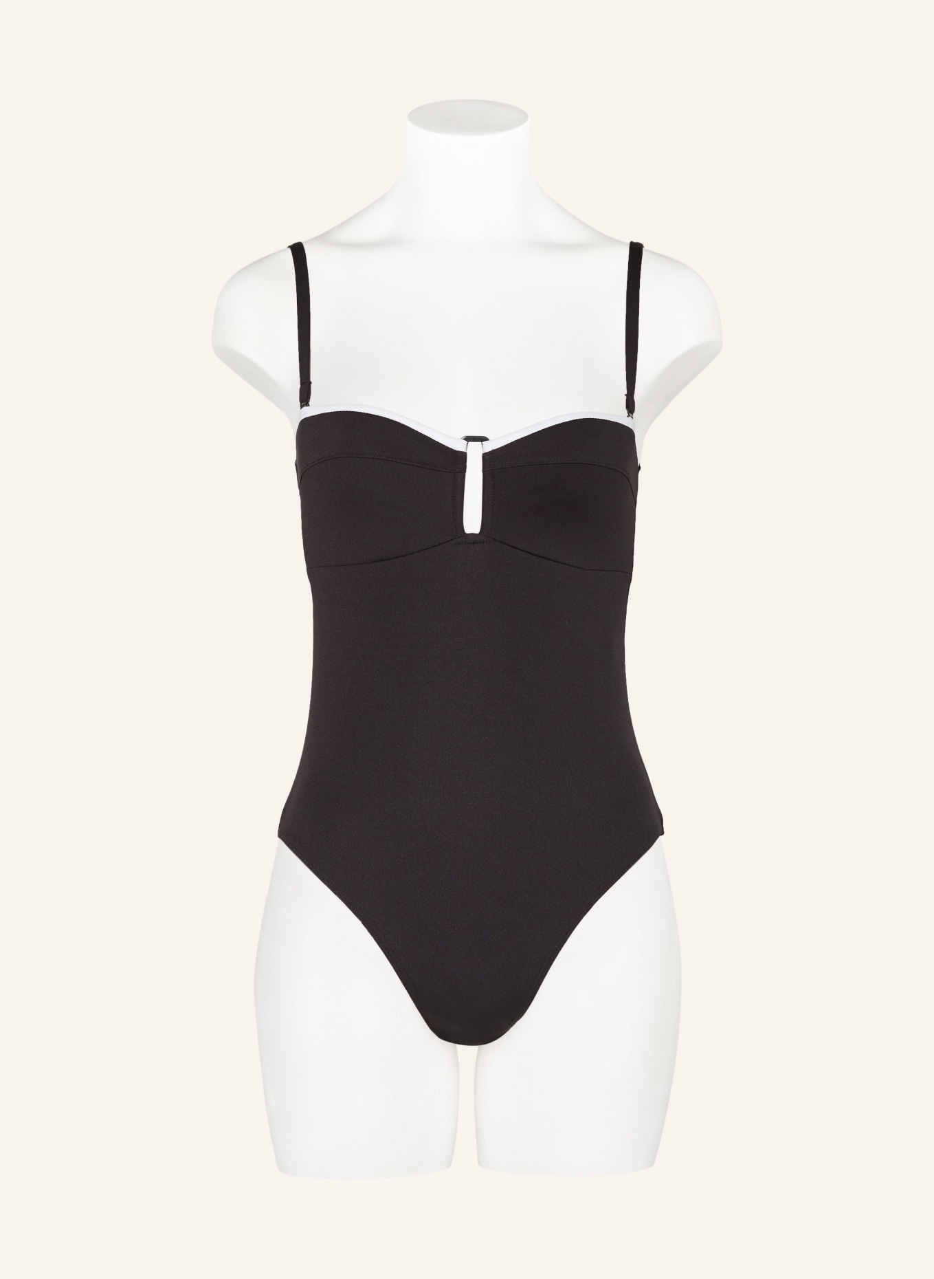 CHANTELLE Bandeau swimsuit AUTHENTIC, Color: BLACK (Image 2)