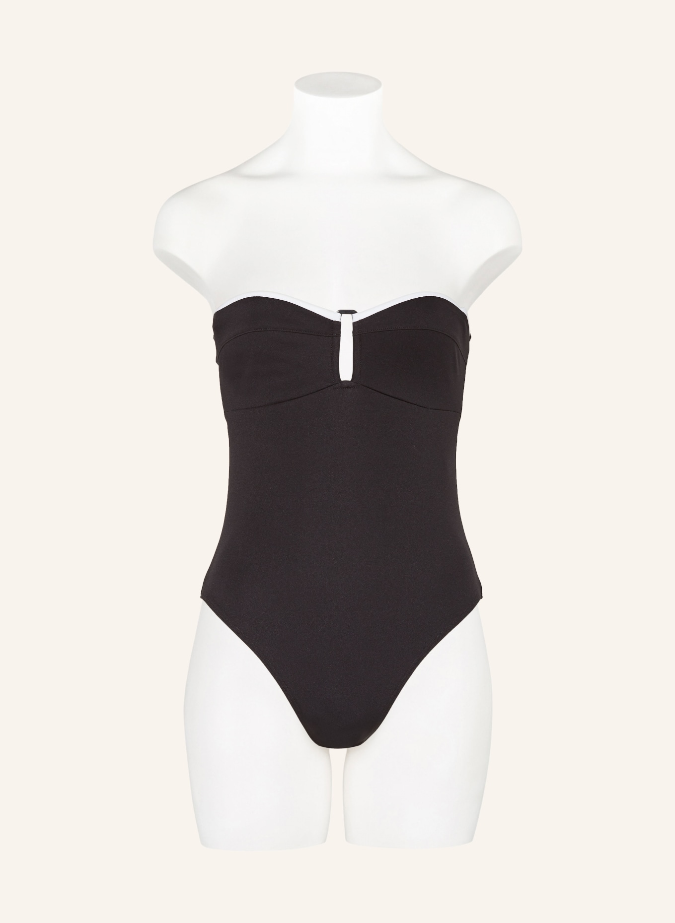 CHANTELLE Bandeau swimsuit AUTHENTIC, Color: BLACK (Image 4)