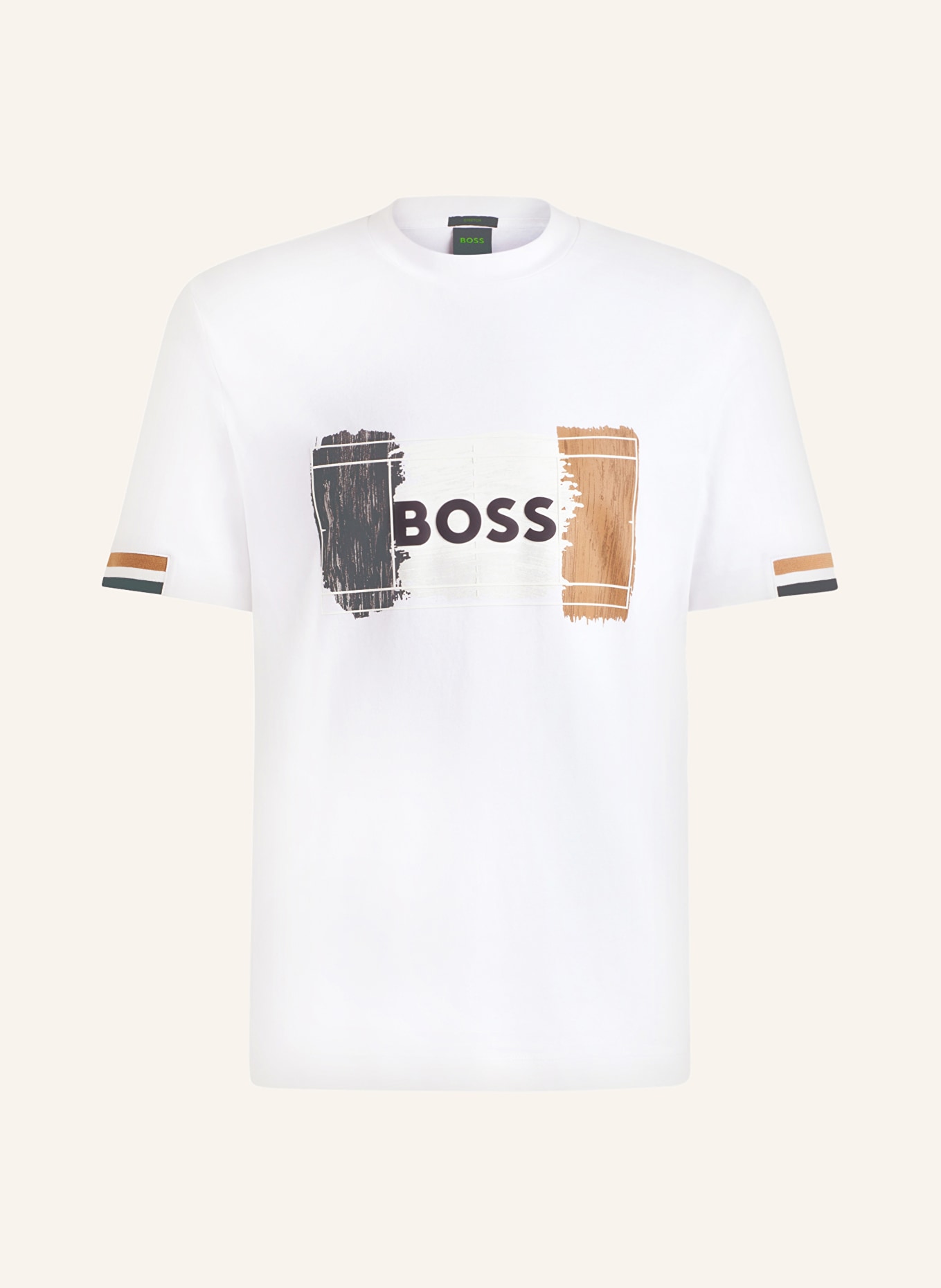 BOSS T-Shirt, Farbe: WEISS (Bild 1)