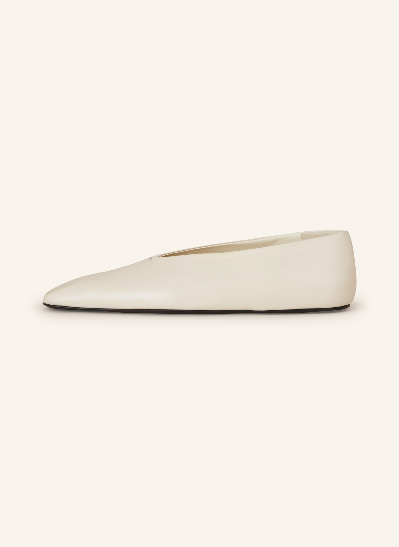 JIL SANDER Ballerinas: WEISS