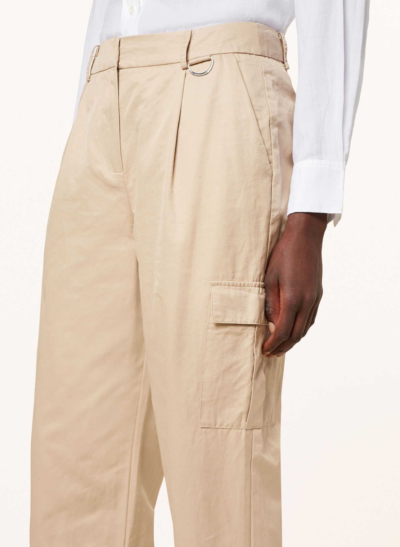 OPUS Cargo pants MIPARA, Color: BEIGE (Image 5)