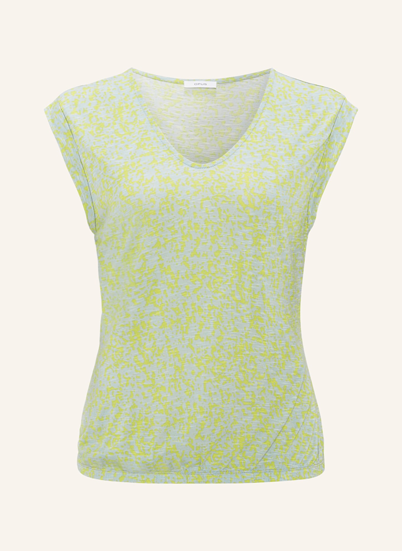 OPUS T-shirt SOSSO, Color: LIGHT GREEN (Image 1)