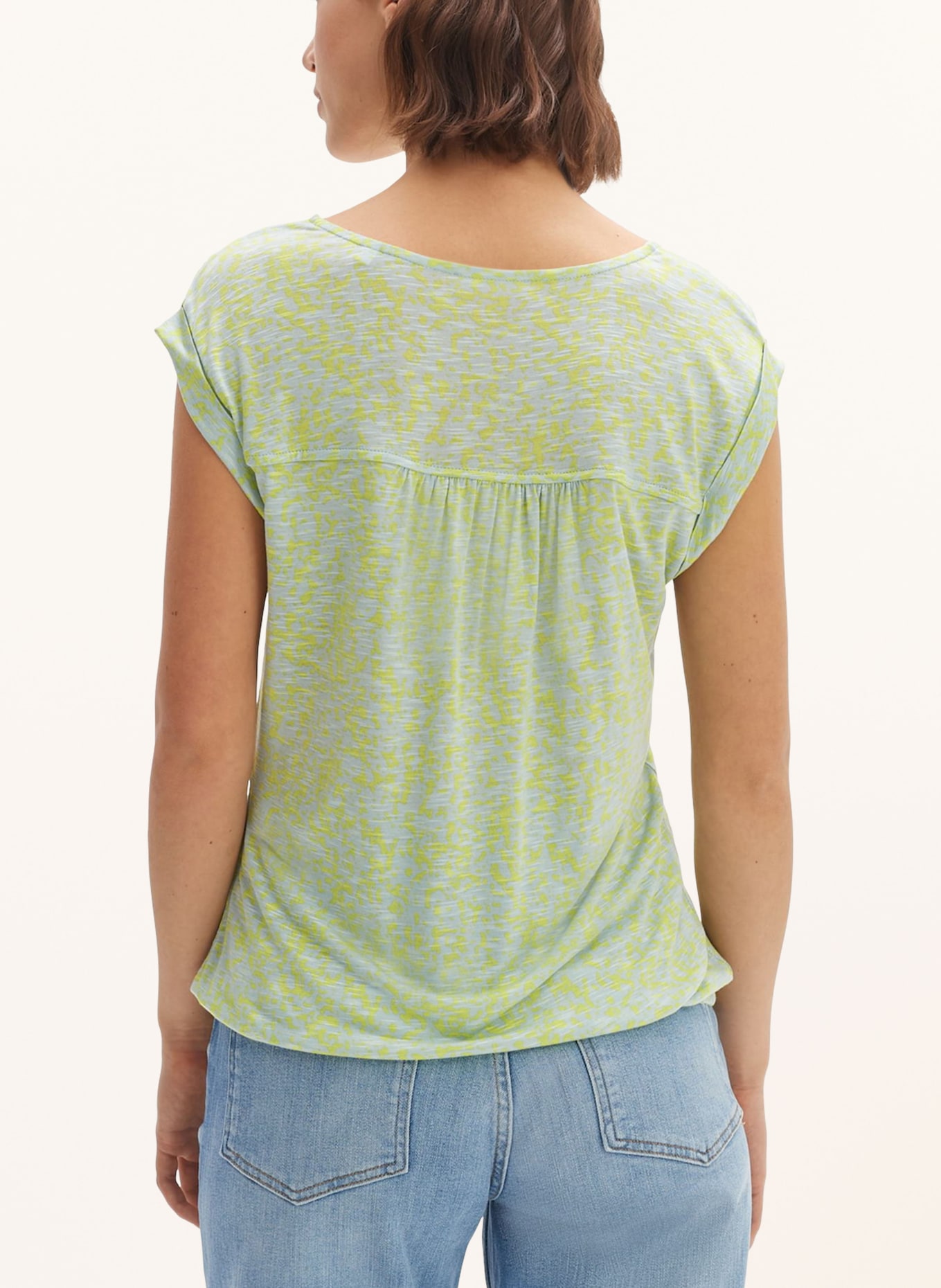 OPUS T-shirt SOSSO, Color: LIGHT GREEN (Image 3)