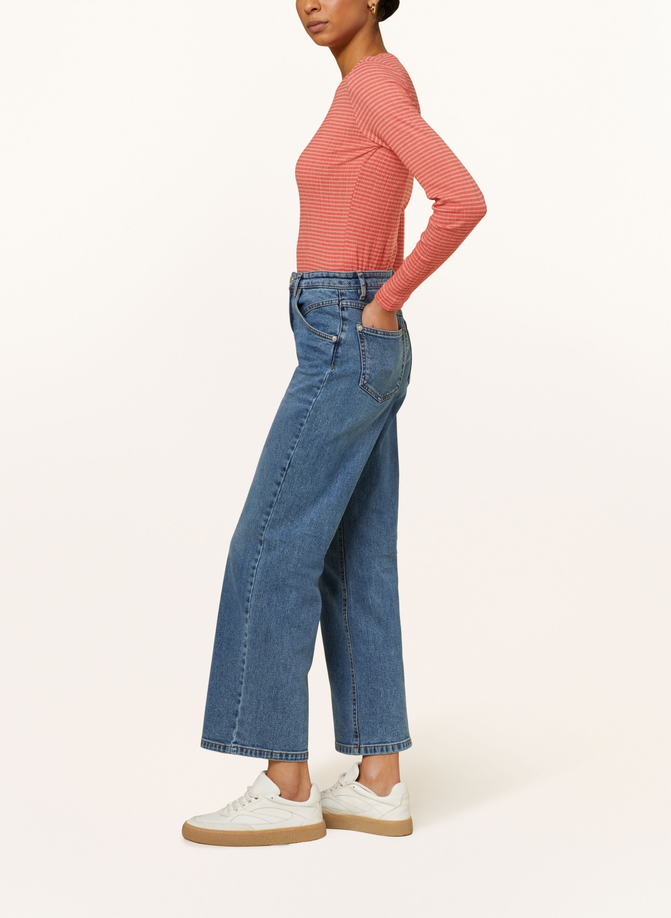 OPUS Straight jeans MARLI, Color: 70142 deep dark wash (Image 4)