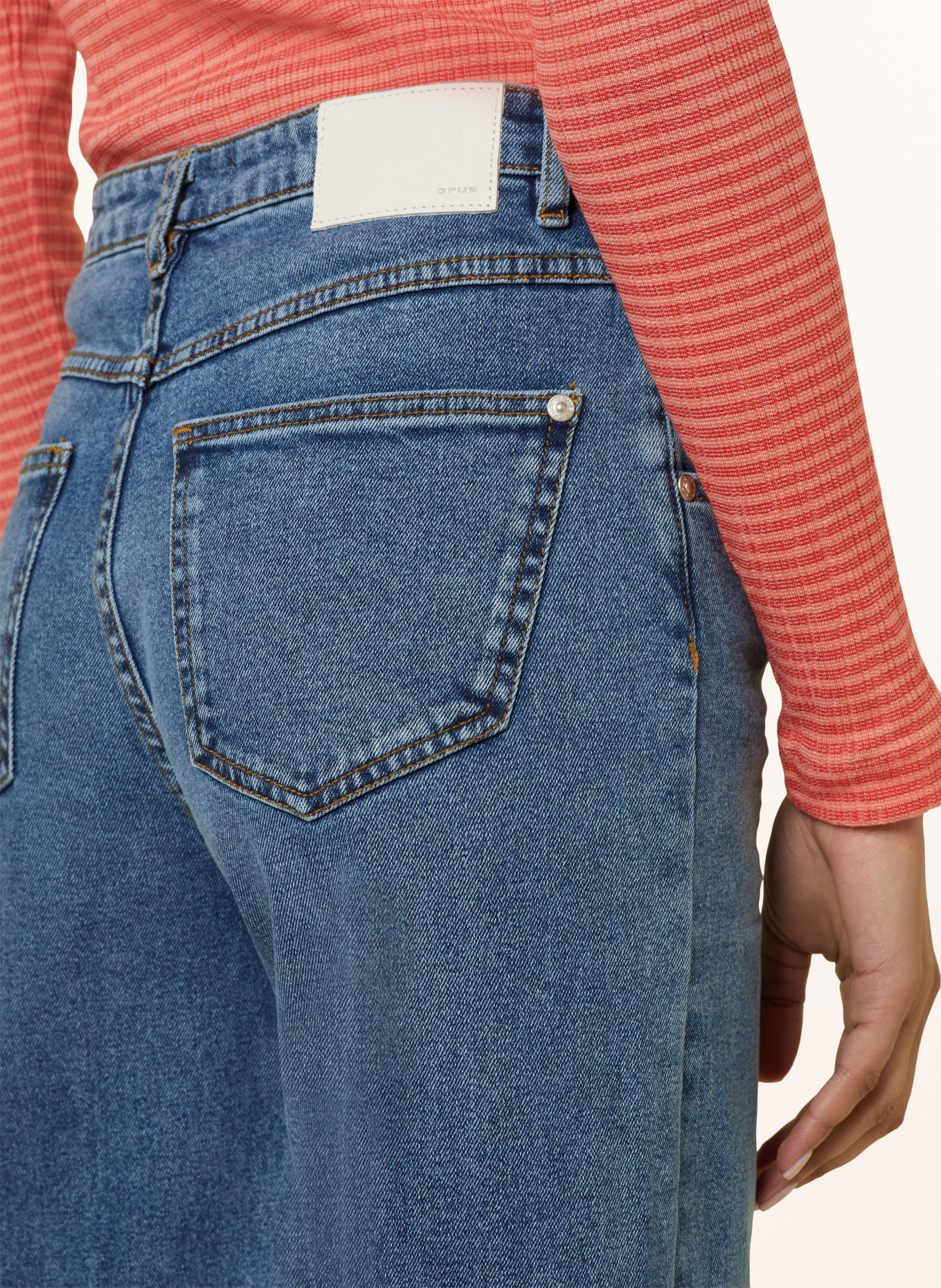 OPUS Straight jeans MARLI, Color: 70142 deep dark wash (Image 5)