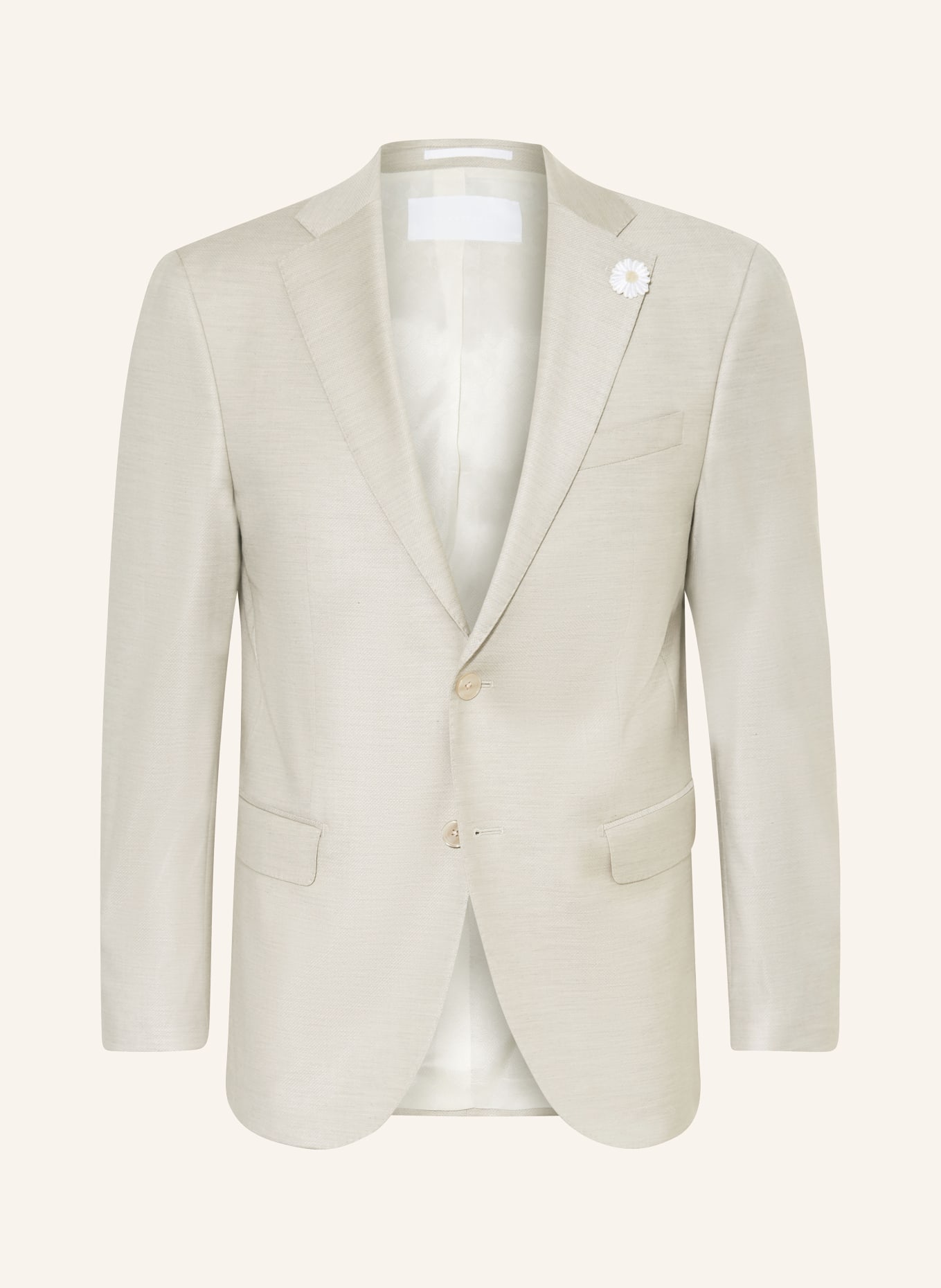 BALDESSARINI Suit jacket Slim Fit, Color: 8920 Irish Cream Pattern (Image 1)