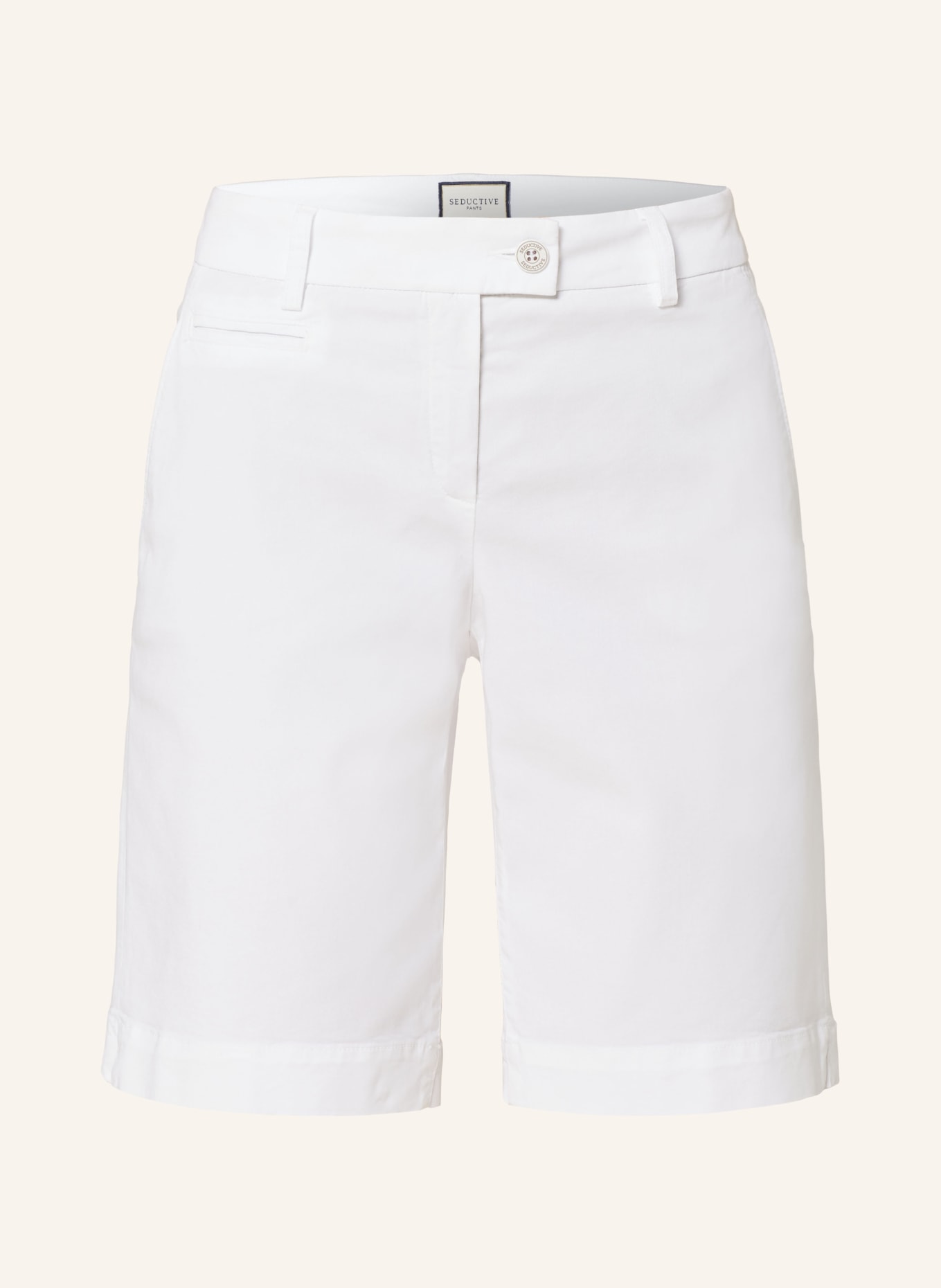 SEDUCTIVE Shorts VICKY, Color: WHITE (Image 1)