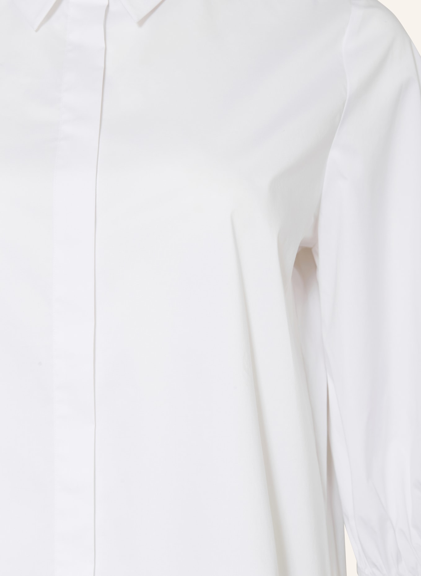 MARINA RINALDI PERSONA Shirt blouse with 3/4 sleeves, Color: WHITE (Image 3)