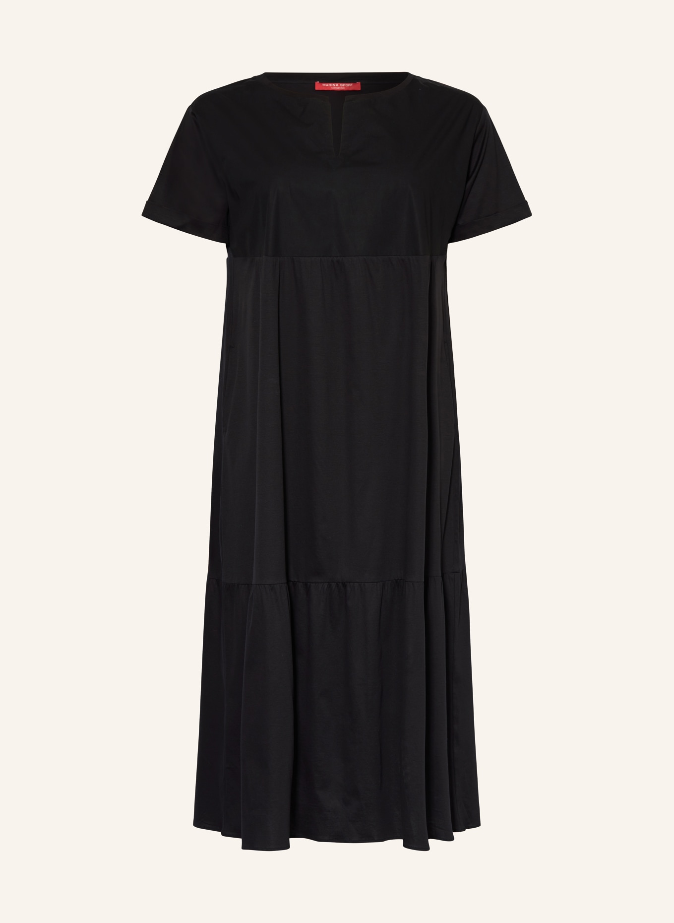 MARINA RINALDI SPORT Dress, Color: BLACK (Image 1)