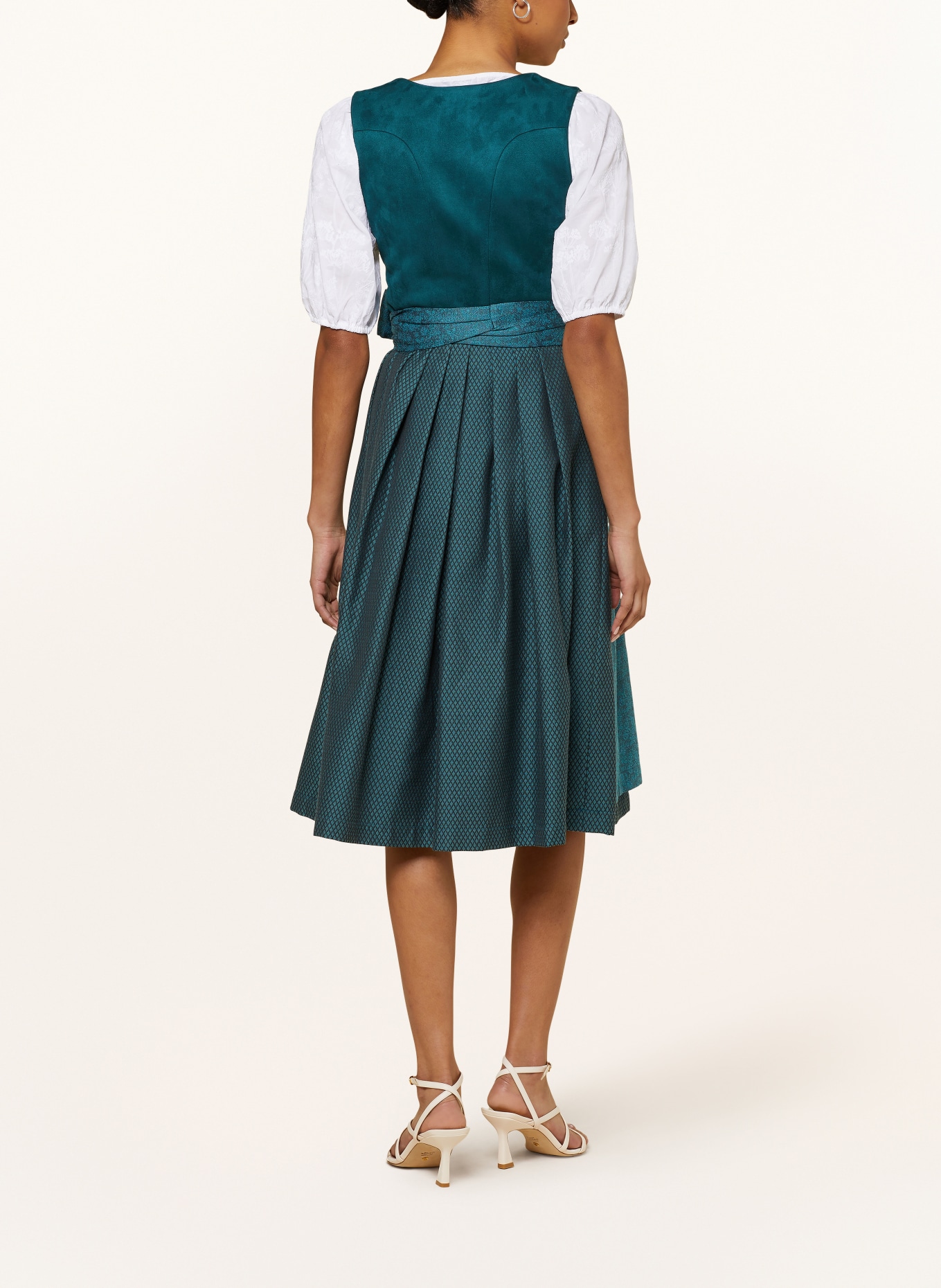 LIMBERRY Dirndl, Color: TEAL/ TURQUOISE/ DARK GRAY (Image 3)
