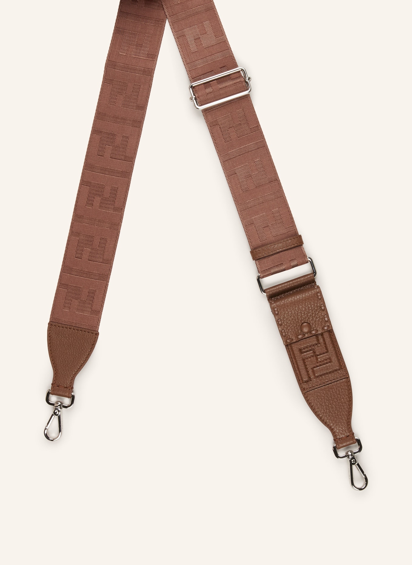 FENDI Shoulder straps, Color: BROWN (Image 2)