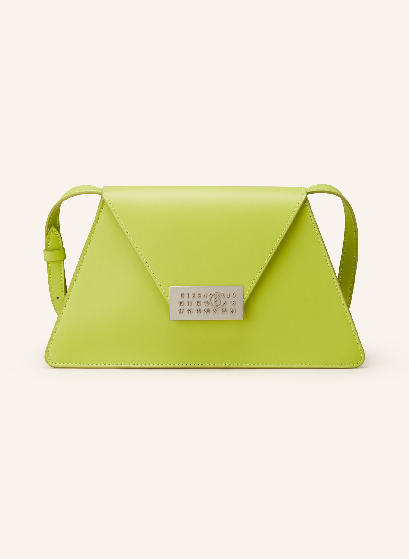 MM6 Maison Margiela Shoulder bag NUMERIC, Color: LIGHT GREEN (Image 1)