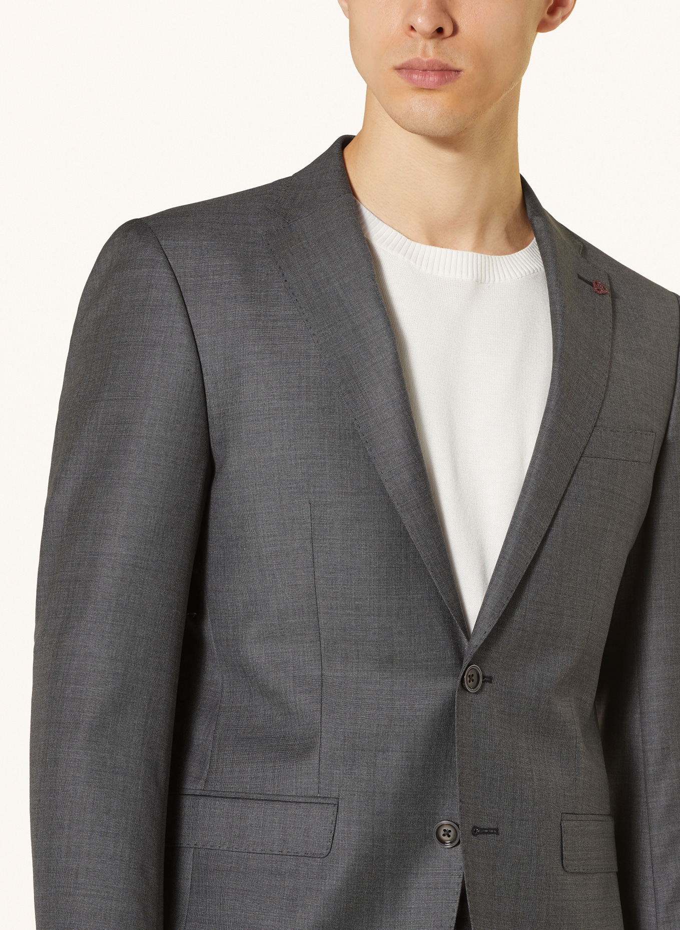 Roy Robson Suit jacket slim fit, Color: A030 MEDIUM GREY (Image 5)