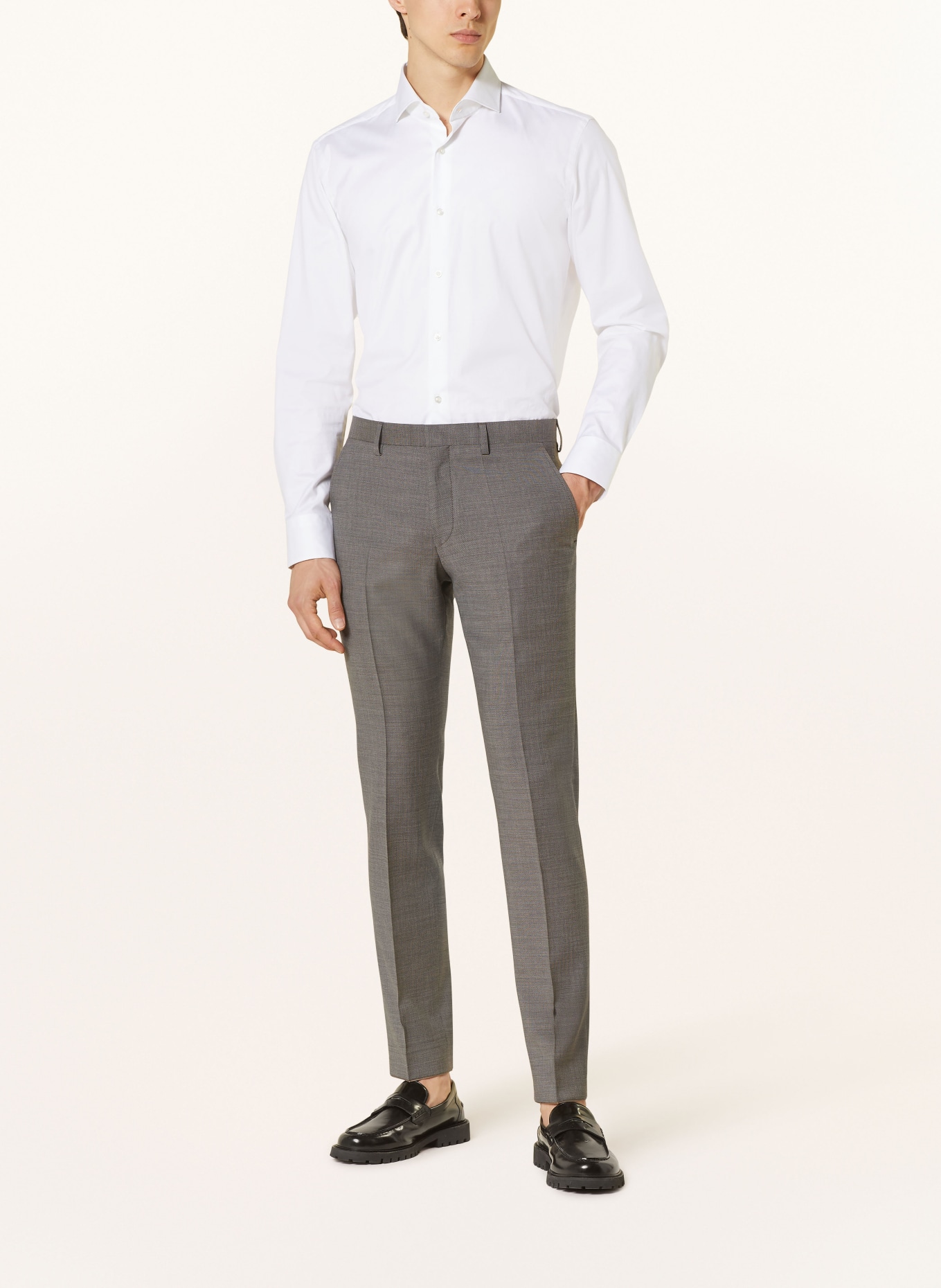Roy Robson Suit trousers slim fit, Color: A230 LIGHT/PASTEL BROWN (Image 3)