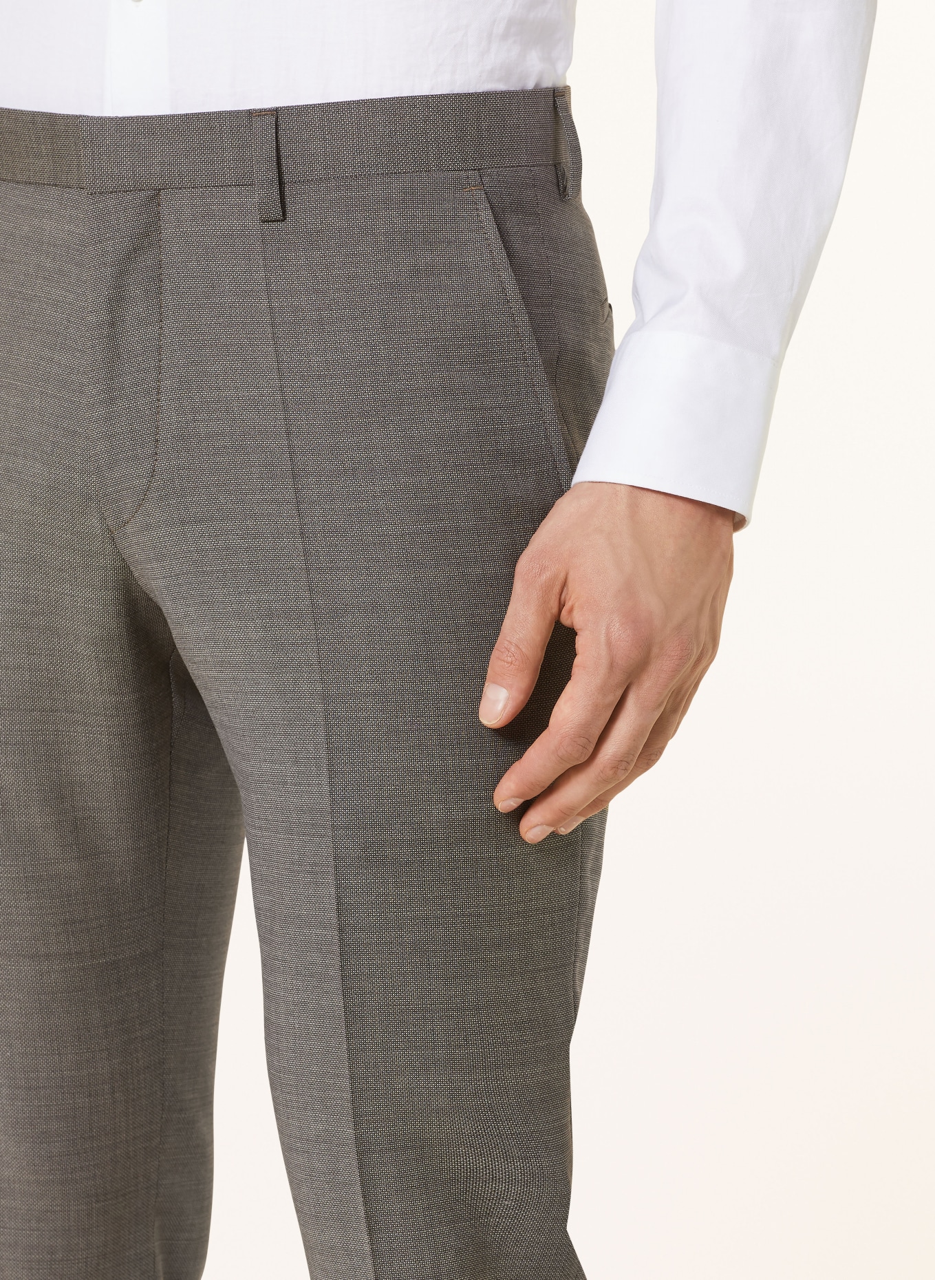 Roy Robson Suit trousers slim fit, Color: A230 LIGHT/PASTEL BROWN (Image 6)