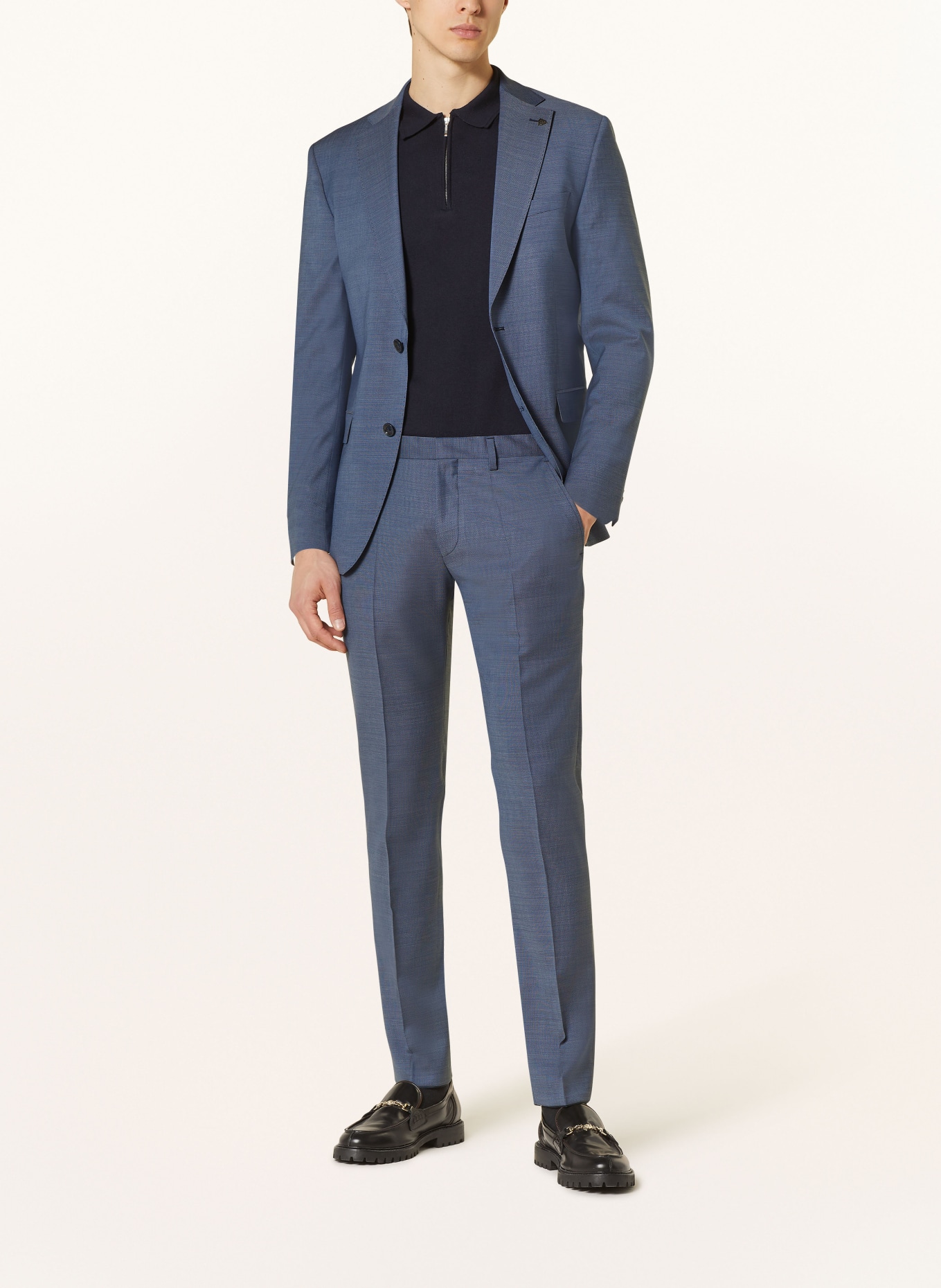 Roy Robson Suit trousers slim fit, Color: BLUE (Image 2)