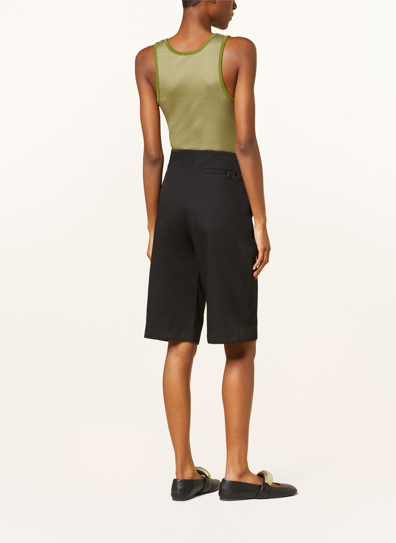 LOEWE Knit top made of silk, Color: OLIVE (Image 3)