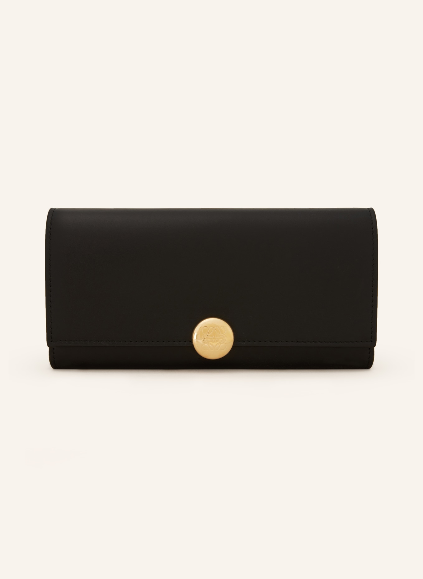 LOEWE Geldbörse PEBBLE CONTINENTAL, Farbe: SCHWARZ (Bild 1)