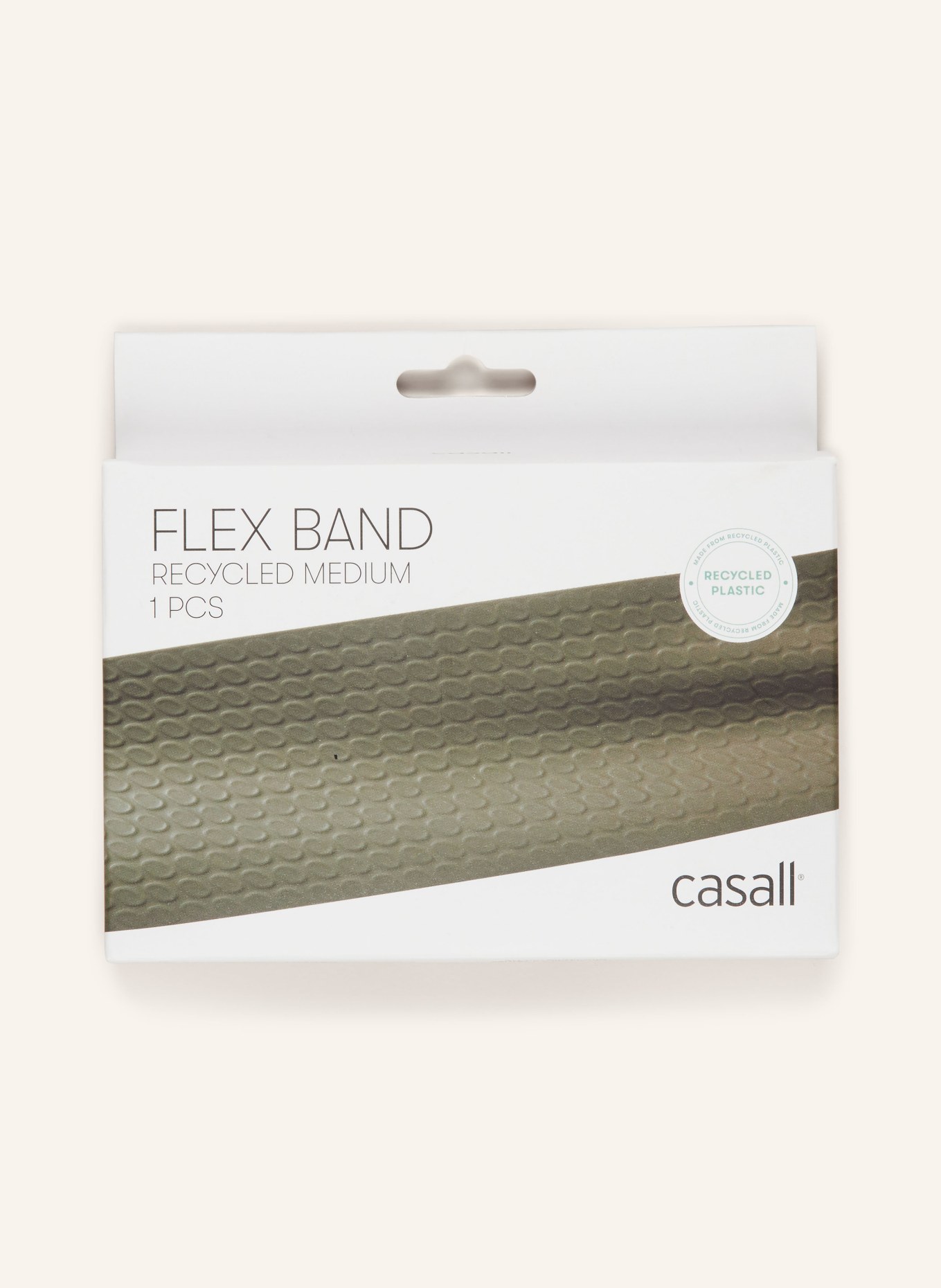 casall Fitness band FLEX BAND MEDIUM, Color: KHAKI (Image 2)