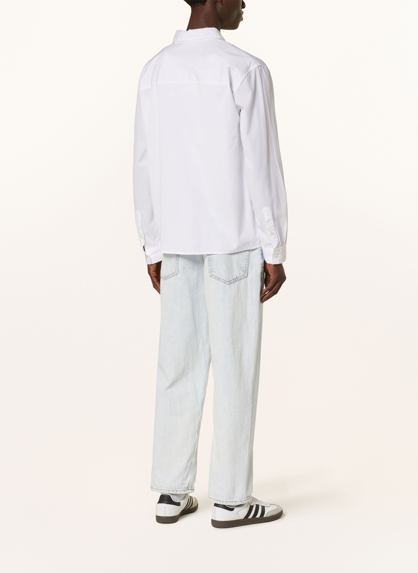 American Vintage Shirt ISKOROW comfort fit, Color: WHITE (Image 3)