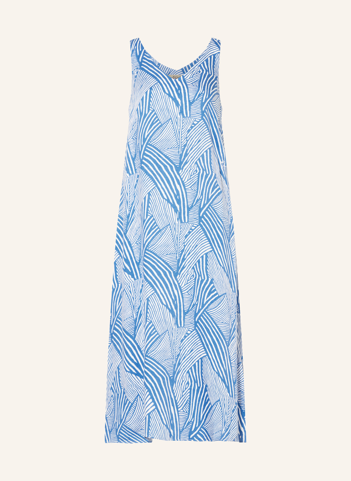 Smith & Soul Dress, Color: BLUE/ WHITE (Image 1)