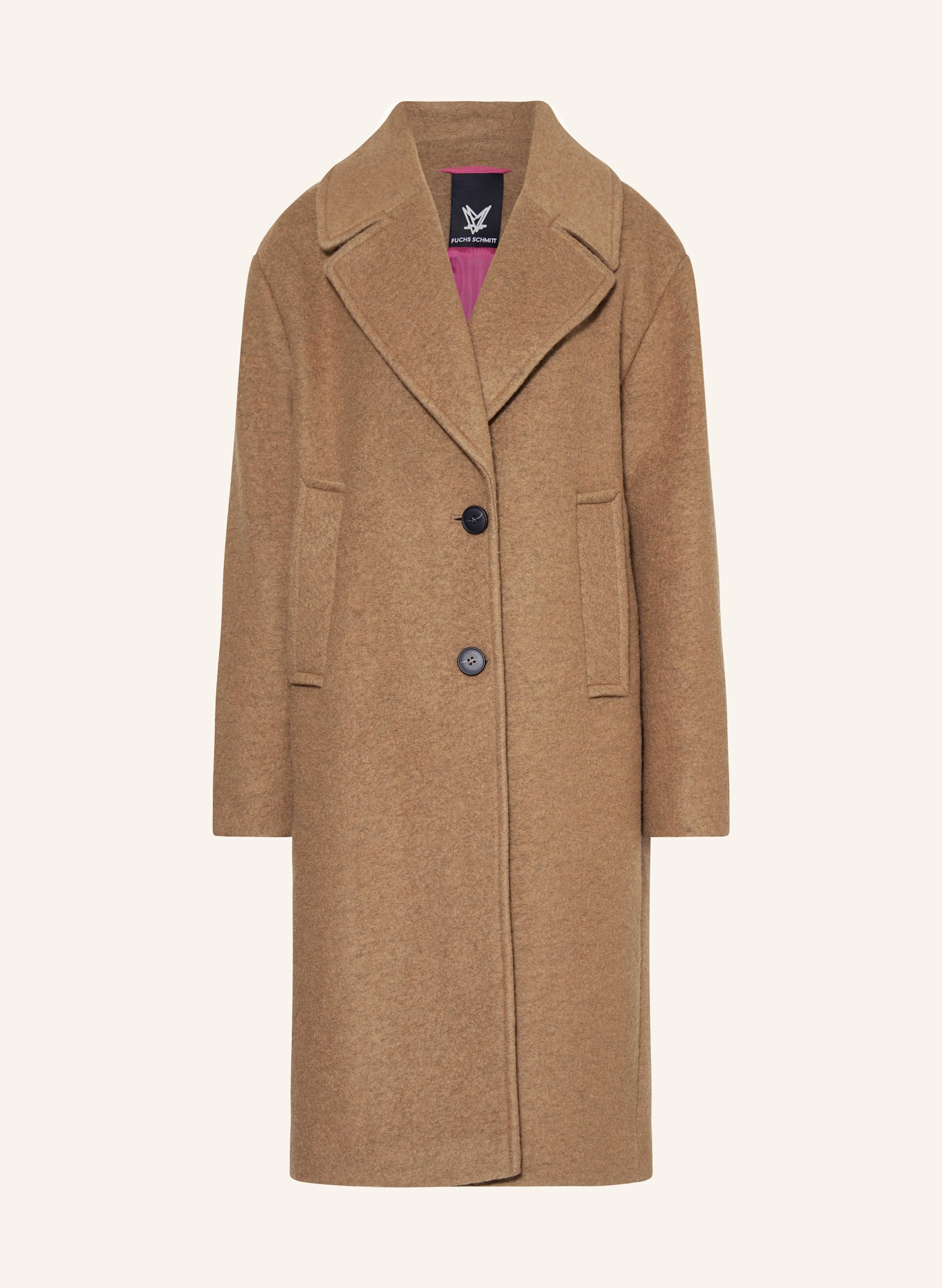 FUCHS SCHMITT Wollmantel, Farbe: CAMEL (Bild 1)