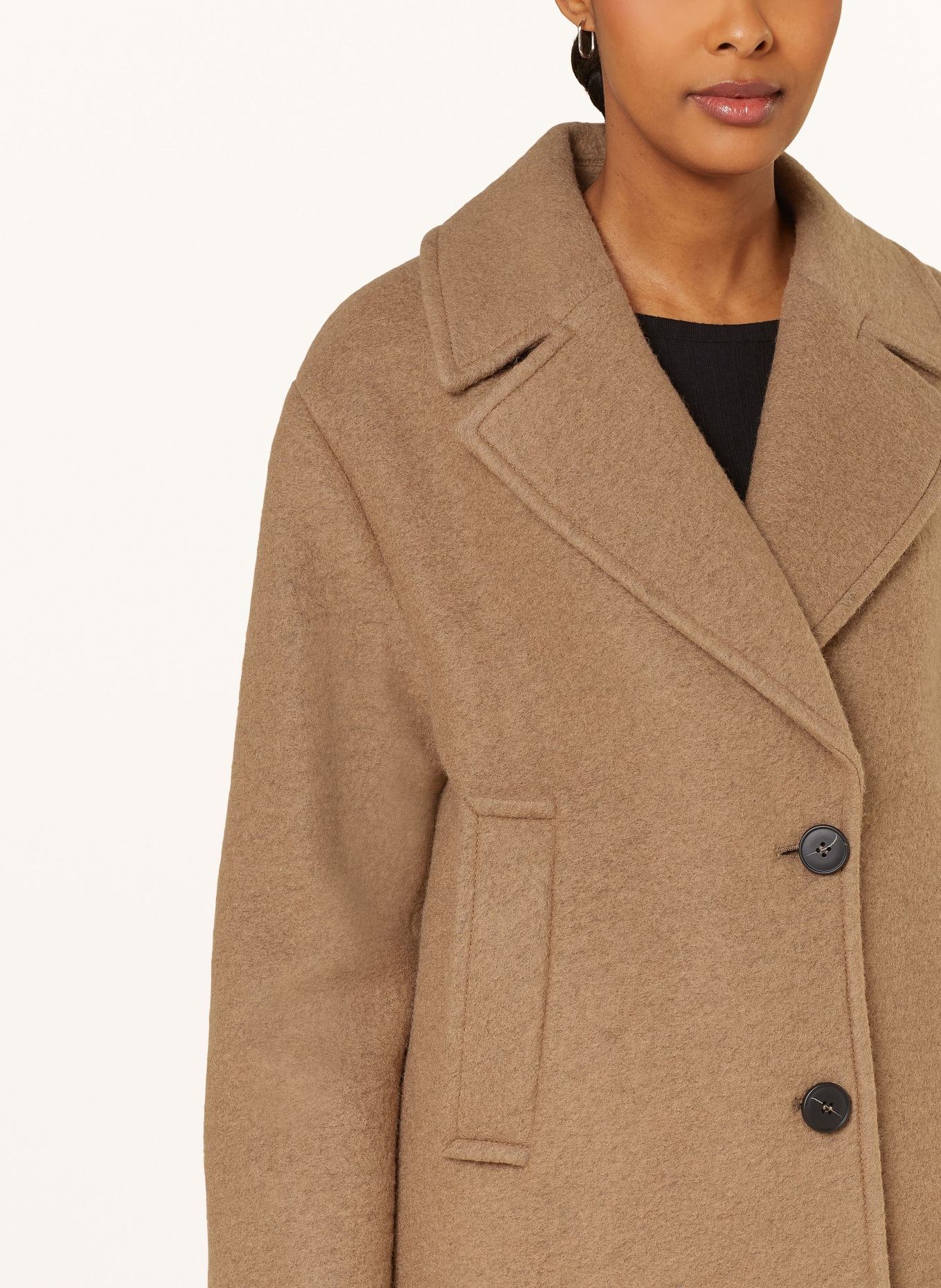 FUCHS SCHMITT Wollmantel, Farbe: CAMEL (Bild 4)