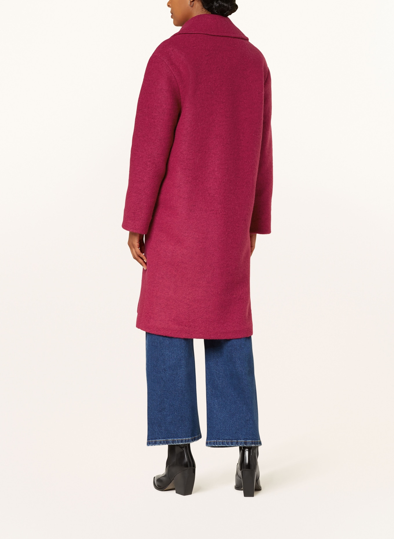 FUCHS SCHMITT Wool coat, Color: FUCHSIA (Image 3)