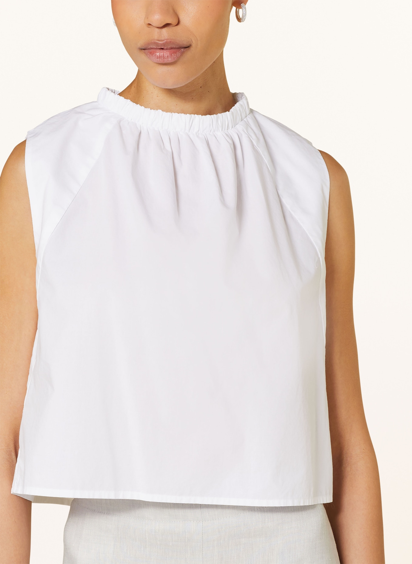 DRYKORN Cropped top MONDYA, Color: WHITE (Image 4)